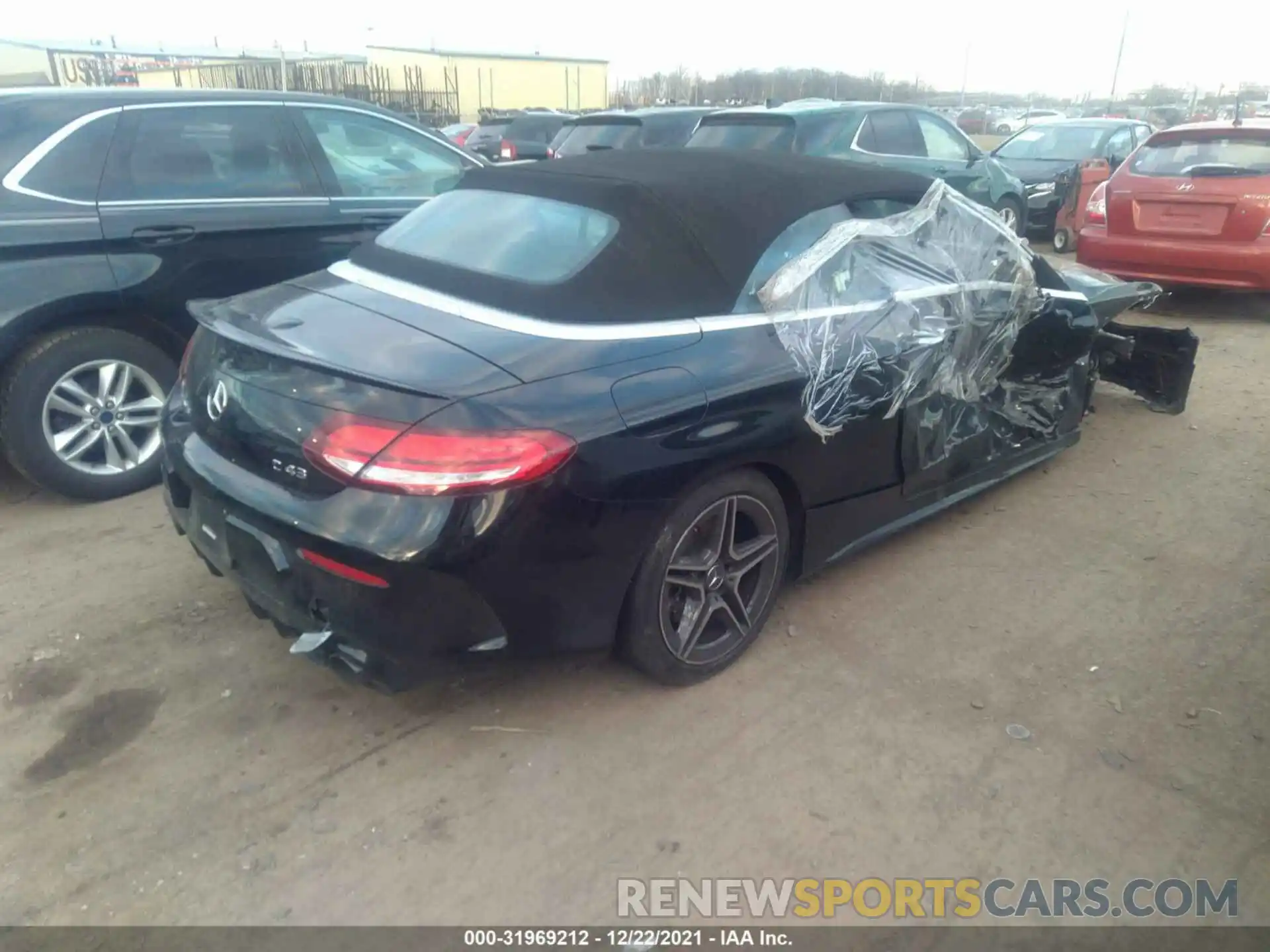 4 Photograph of a damaged car W1KWK6EB5MG097376 MERCEDES-BENZ C-CLASS 2021