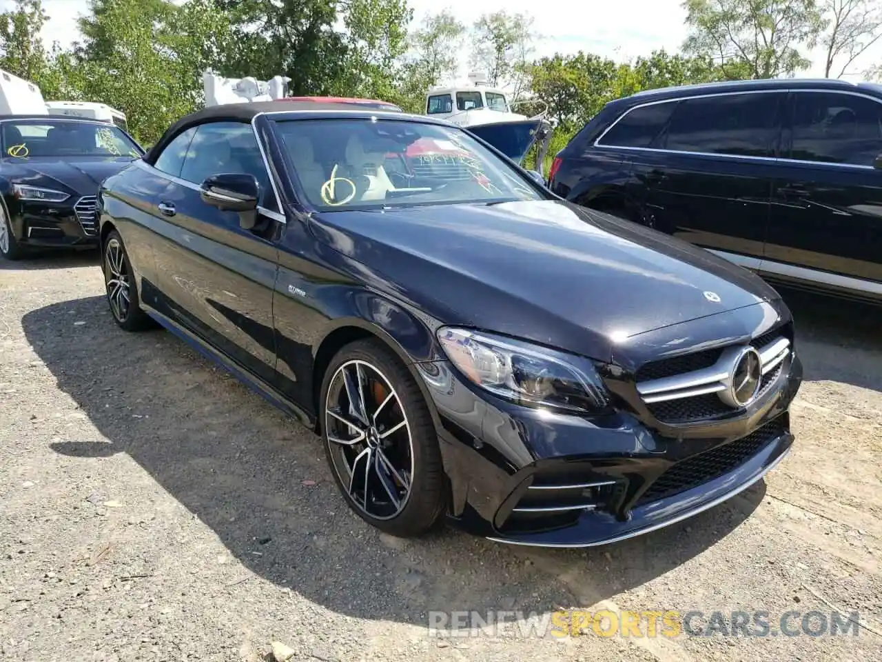 1 Photograph of a damaged car W1KWK6EB9MG099387 MERCEDES-BENZ C-CLASS 2021