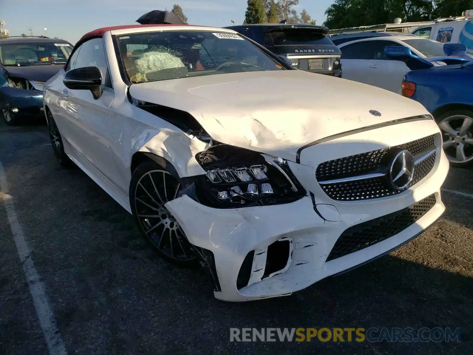 1 Photograph of a damaged car W1KWK8DB1MG058071 MERCEDES-BENZ C CLASS 2021