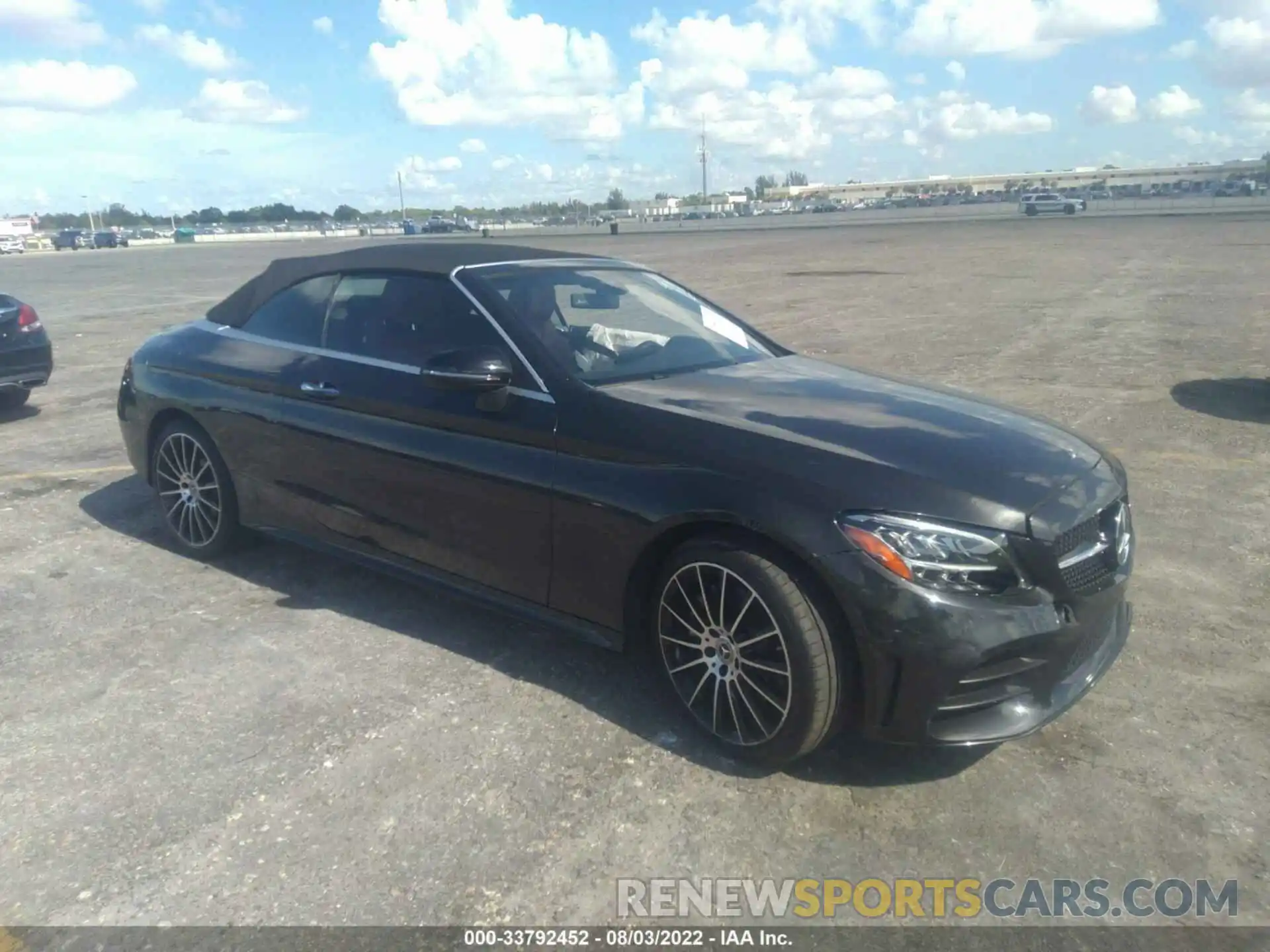 1 Photograph of a damaged car W1KWK8DB2MG084498 MERCEDES-BENZ C-CLASS 2021