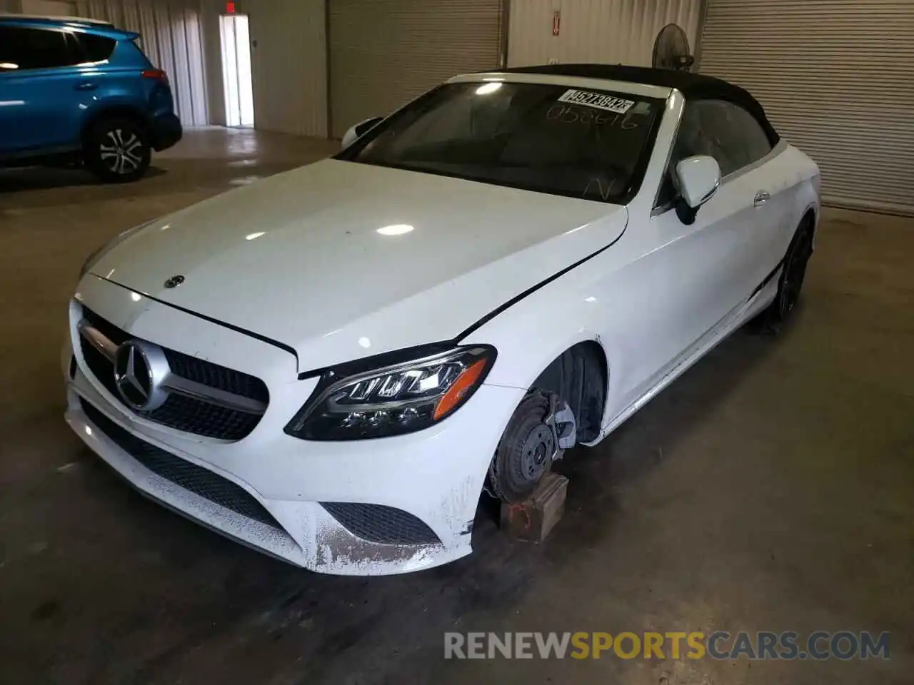 2 Photograph of a damaged car W1KWK8DB4MG058646 MERCEDES-BENZ C-CLASS 2021