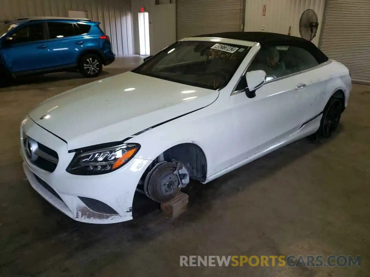 9 Photograph of a damaged car W1KWK8DB4MG058646 MERCEDES-BENZ C-CLASS 2021