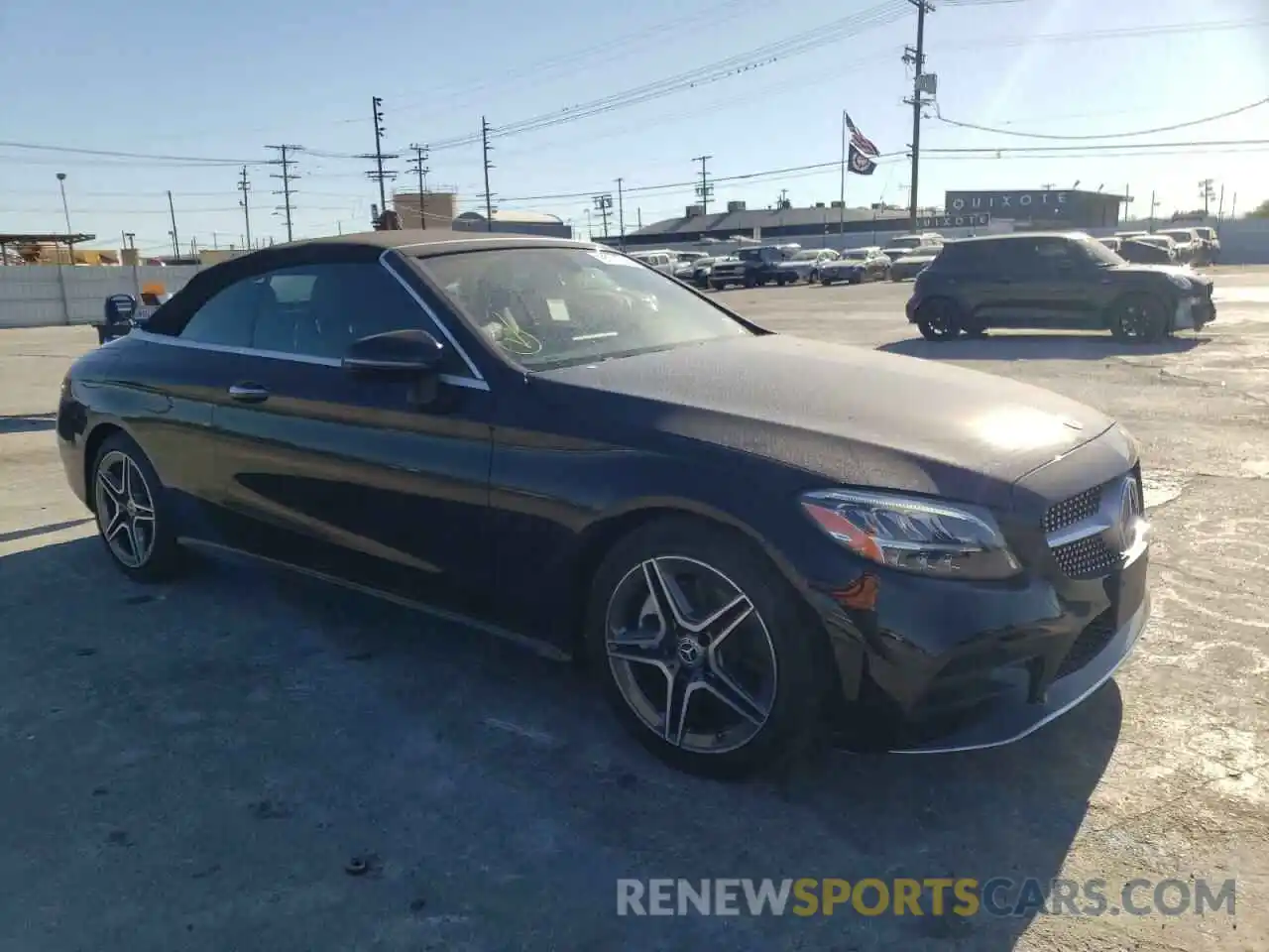 1 Photograph of a damaged car W1KWK8DB6MG096735 MERCEDES-BENZ C-CLASS 2021