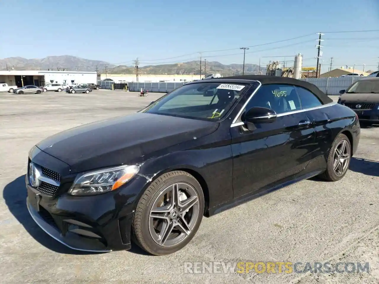 2 Photograph of a damaged car W1KWK8DB6MG096735 MERCEDES-BENZ C-CLASS 2021