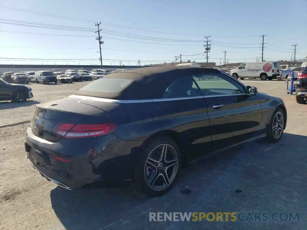 4 Photograph of a damaged car W1KWK8DB6MG096735 MERCEDES-BENZ C-CLASS 2021