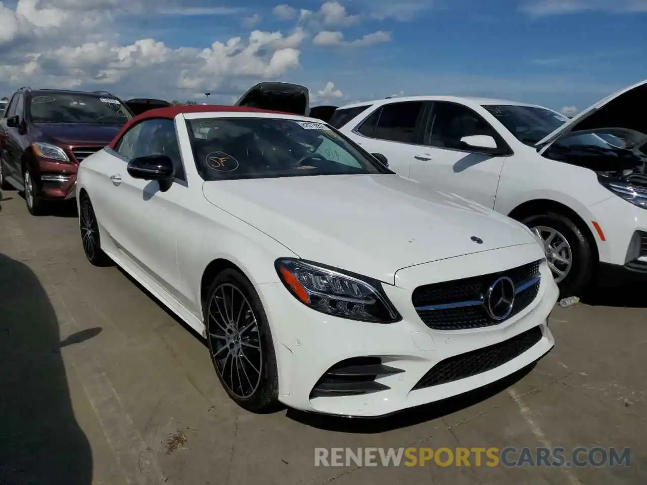 1 Photograph of a damaged car W1KWK8DB6MG102937 MERCEDES-BENZ C-CLASS 2021