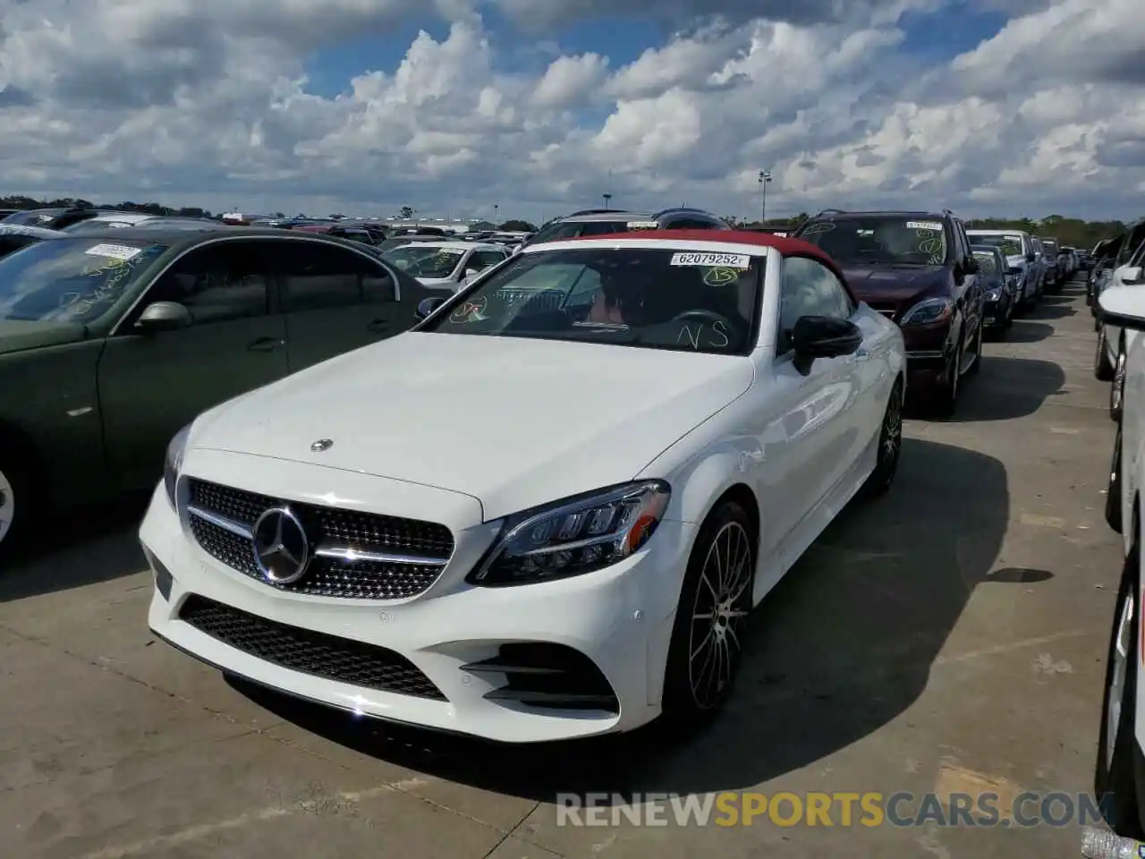 2 Photograph of a damaged car W1KWK8DB6MG102937 MERCEDES-BENZ C-CLASS 2021