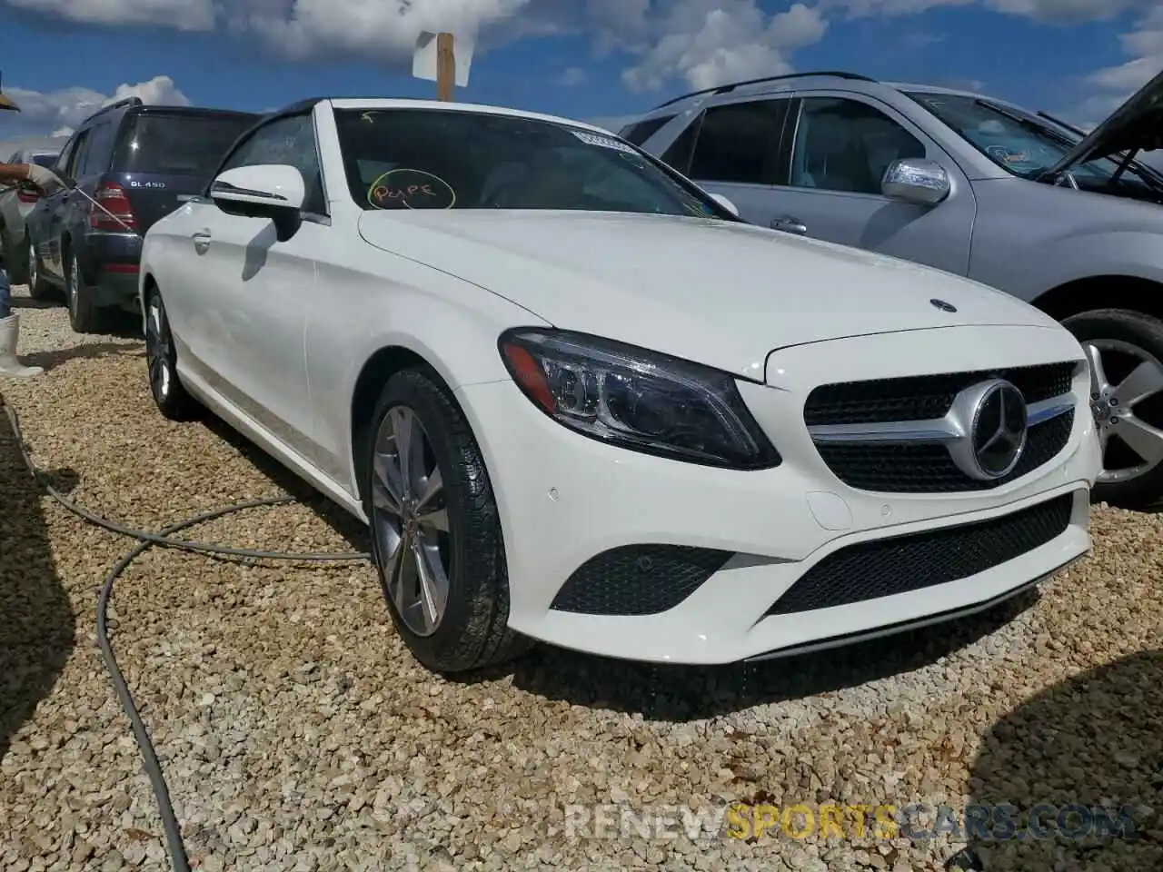 1 Photograph of a damaged car W1KWK8DB7MG074887 MERCEDES-BENZ C-CLASS 2021