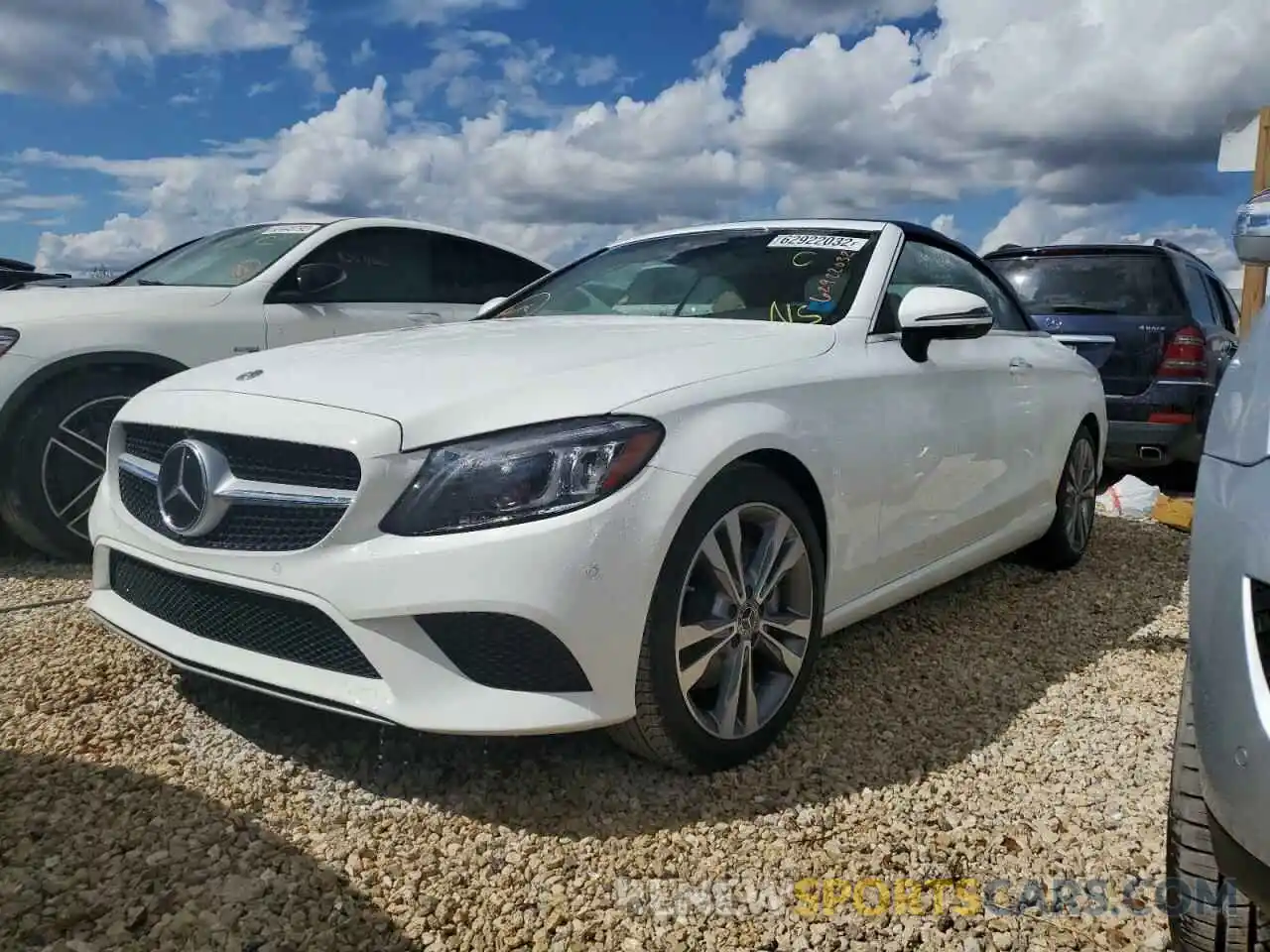 2 Photograph of a damaged car W1KWK8DB7MG074887 MERCEDES-BENZ C-CLASS 2021