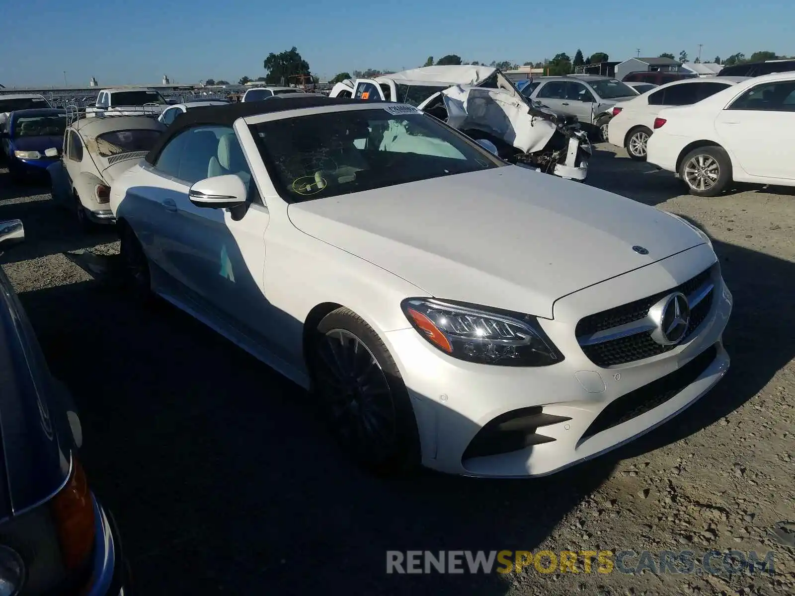 1 Photograph of a damaged car W1KWK8DB8MG057404 MERCEDES-BENZ C CLASS 2021