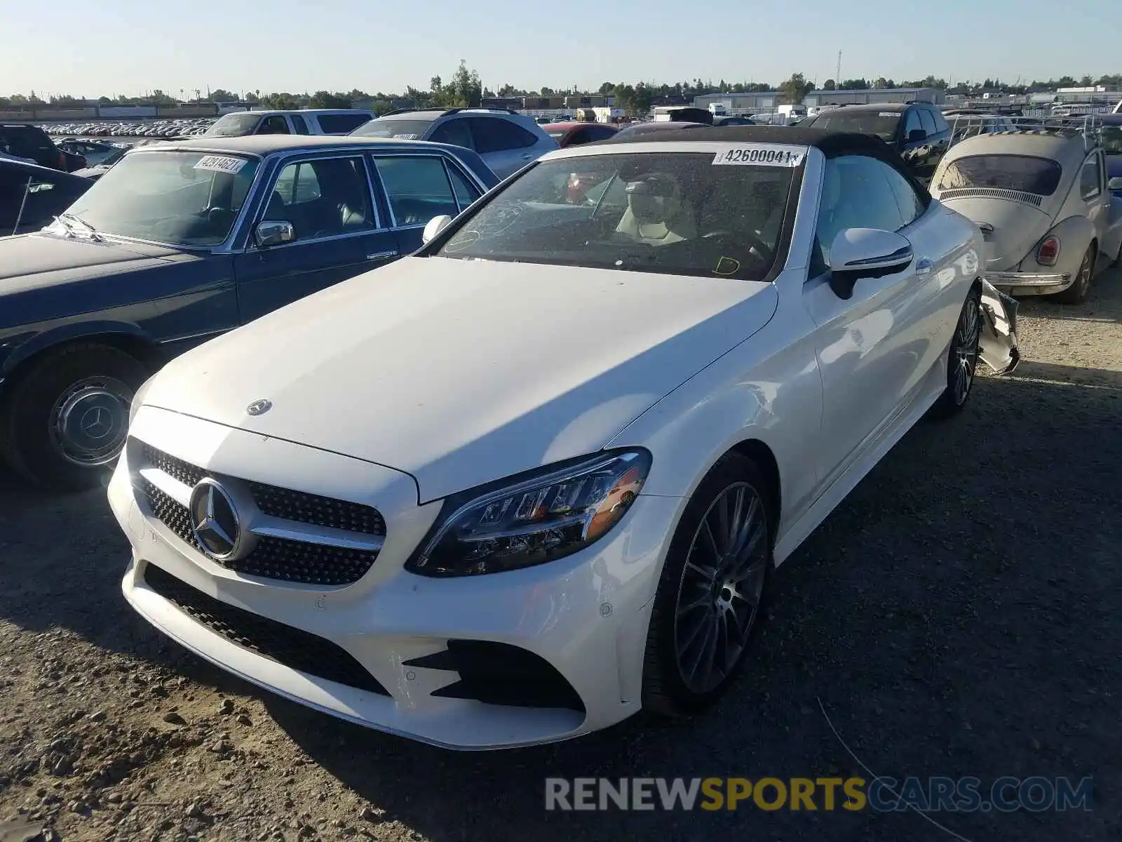 2 Photograph of a damaged car W1KWK8DB8MG057404 MERCEDES-BENZ C CLASS 2021