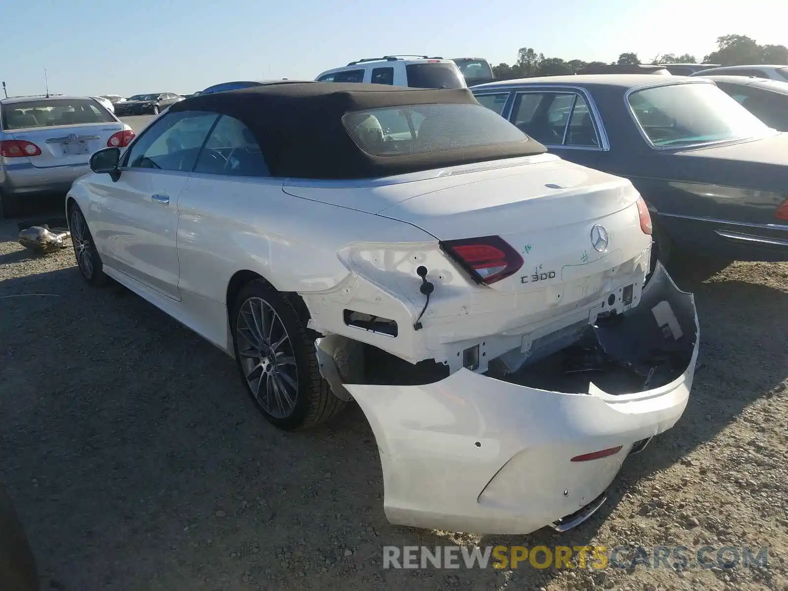 3 Photograph of a damaged car W1KWK8DB8MG057404 MERCEDES-BENZ C CLASS 2021