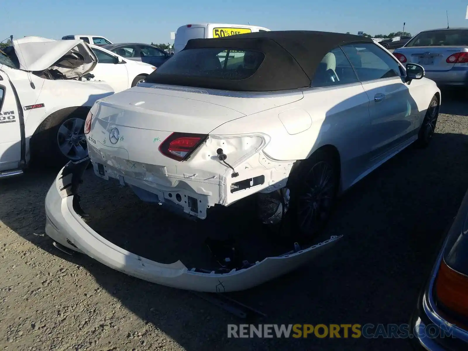 4 Photograph of a damaged car W1KWK8DB8MG057404 MERCEDES-BENZ C CLASS 2021