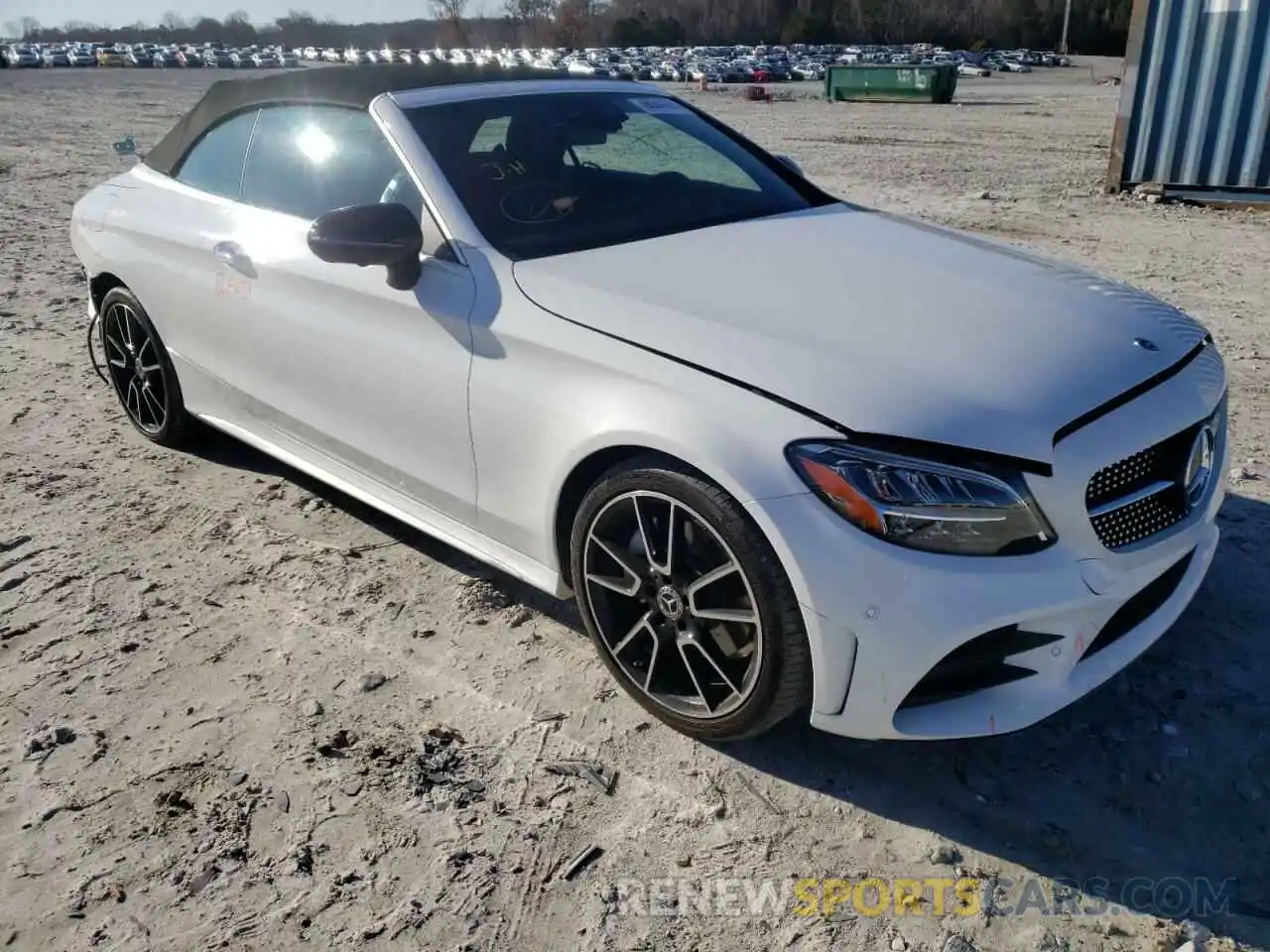 1 Photograph of a damaged car W1KWK8DB9MG054205 MERCEDES-BENZ C-CLASS 2021