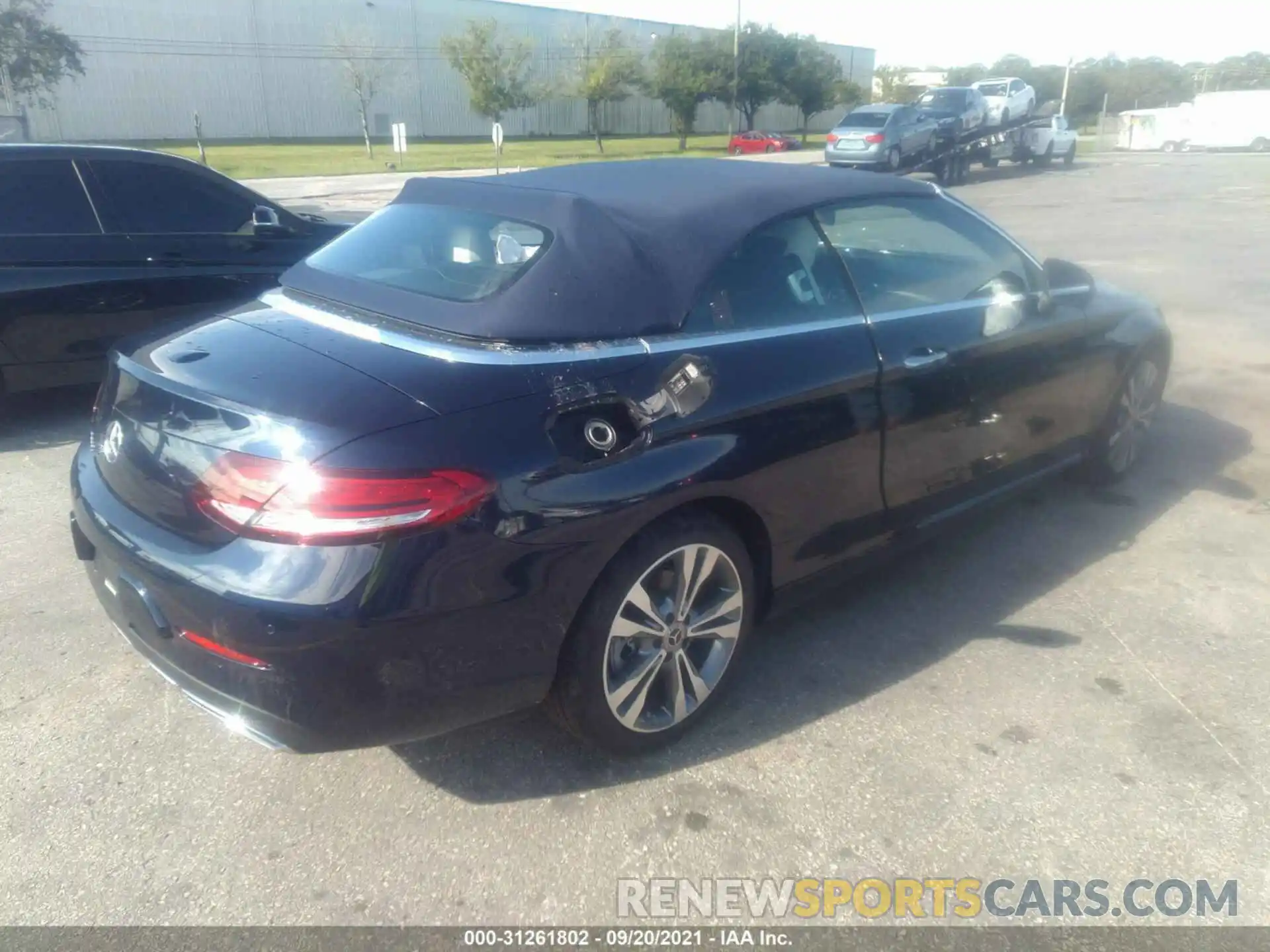 4 Photograph of a damaged car W1KWK8DB9MG093943 MERCEDES-BENZ C-CLASS 2021