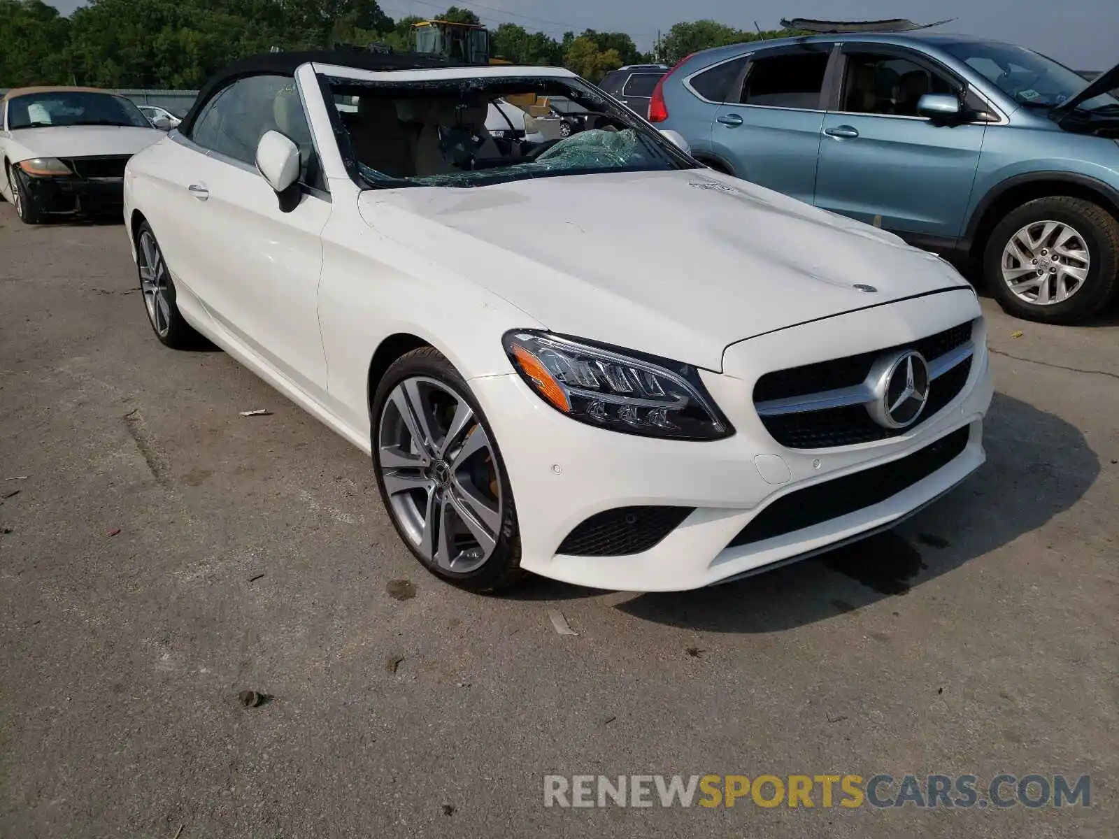 1 Photograph of a damaged car W1KWK8DBXMG059025 MERCEDES-BENZ C-CLASS 2021