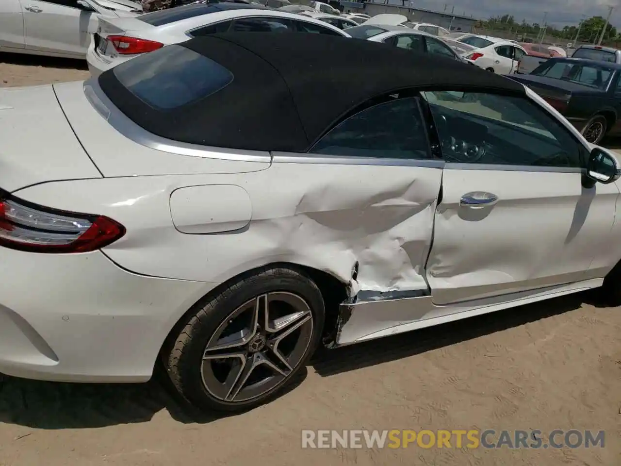 9 Photograph of a damaged car W1KWK8EB3MG072150 MERCEDES-BENZ C CLASS 2021