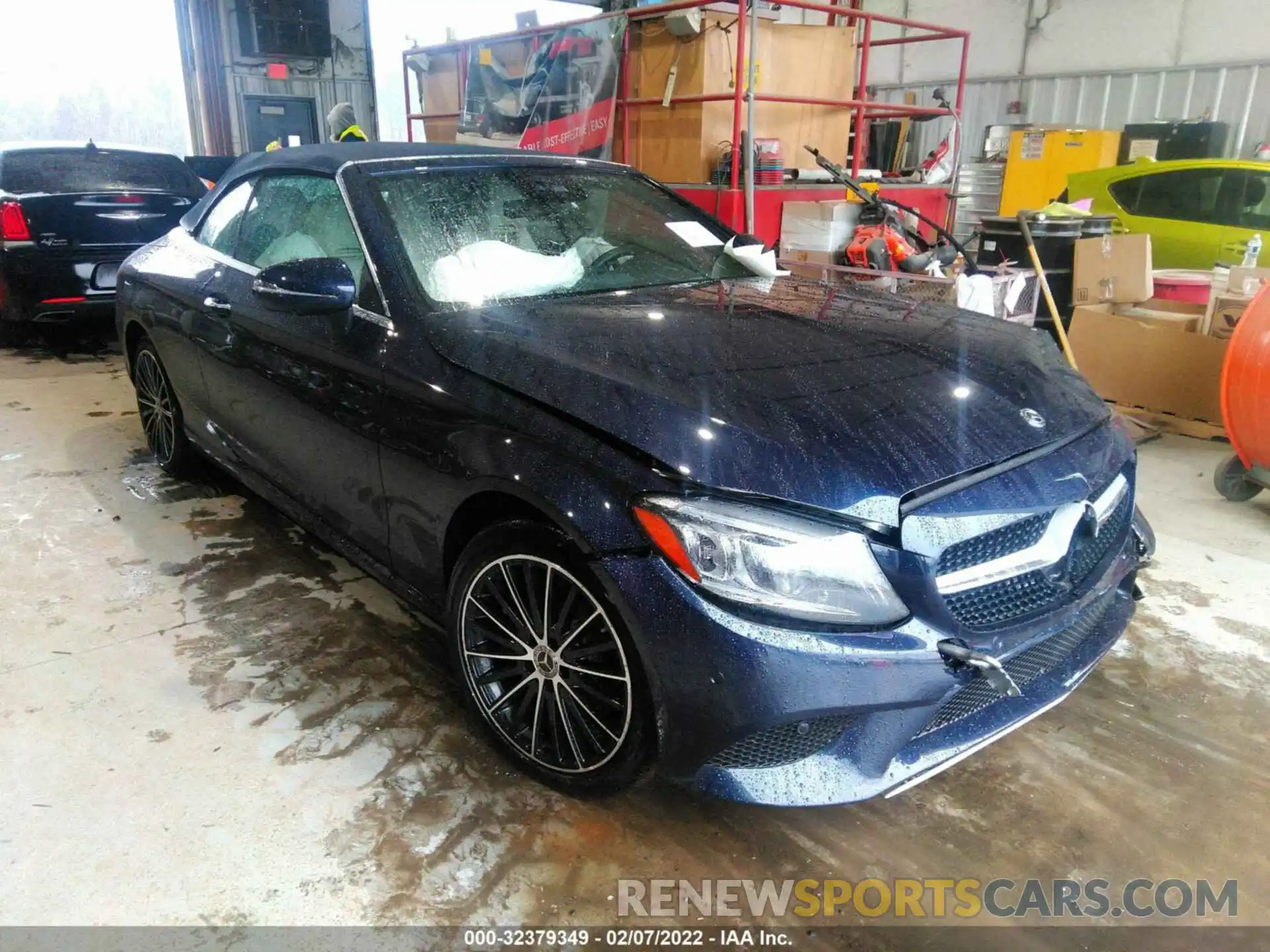 1 Photograph of a damaged car W1KWK8EB4MG094576 MERCEDES-BENZ C-CLASS 2021