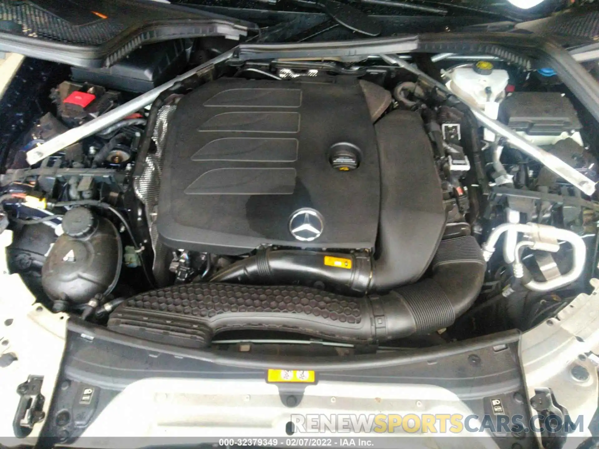 10 Фотография поврежденного автомобиля W1KWK8EB4MG094576 MERCEDES-BENZ C-CLASS 2021