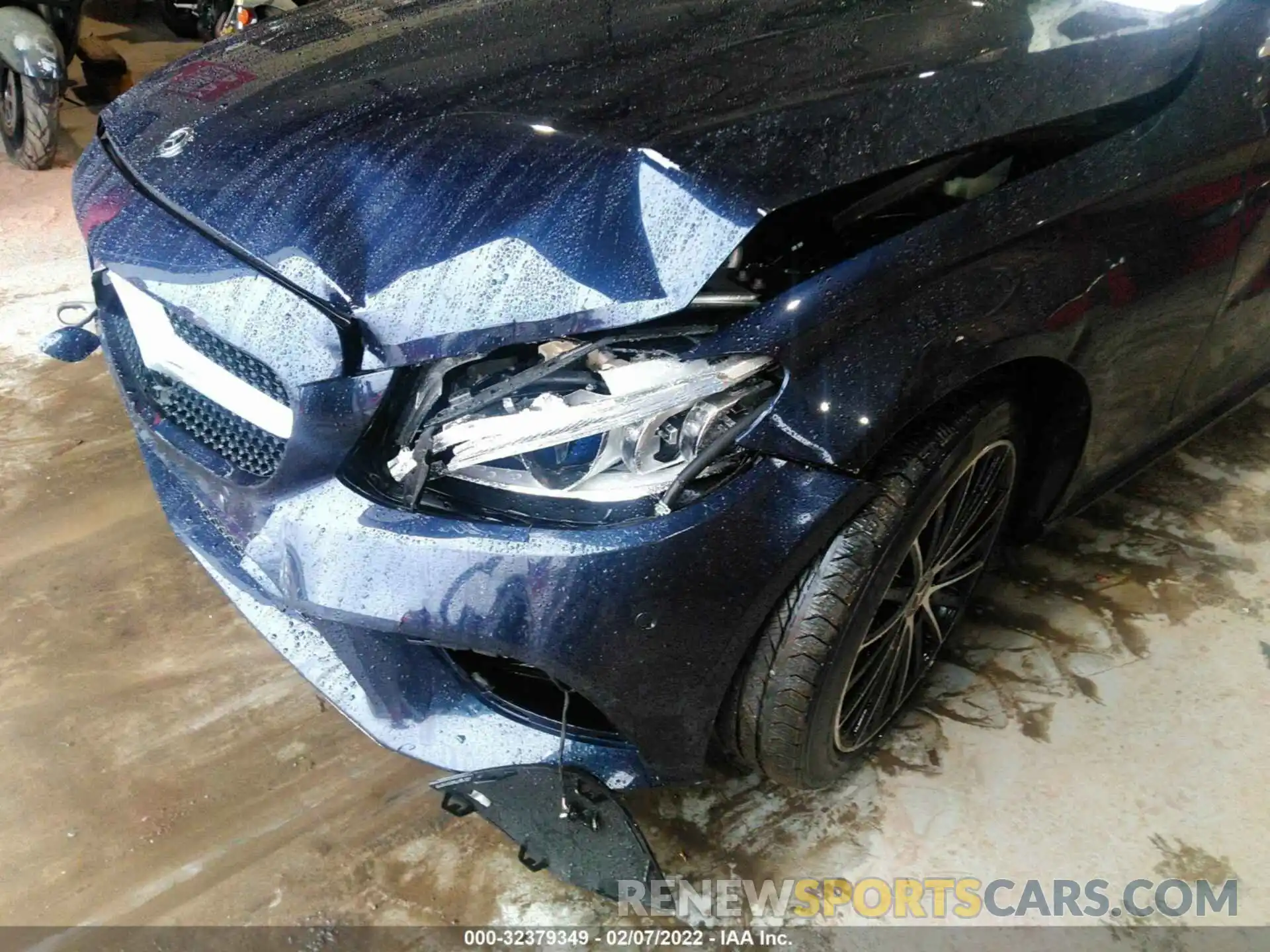 6 Photograph of a damaged car W1KWK8EB4MG094576 MERCEDES-BENZ C-CLASS 2021