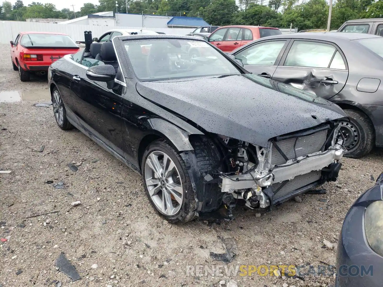 1 Photograph of a damaged car W1KWK8EB5MG029879 MERCEDES-BENZ C CLASS 2021