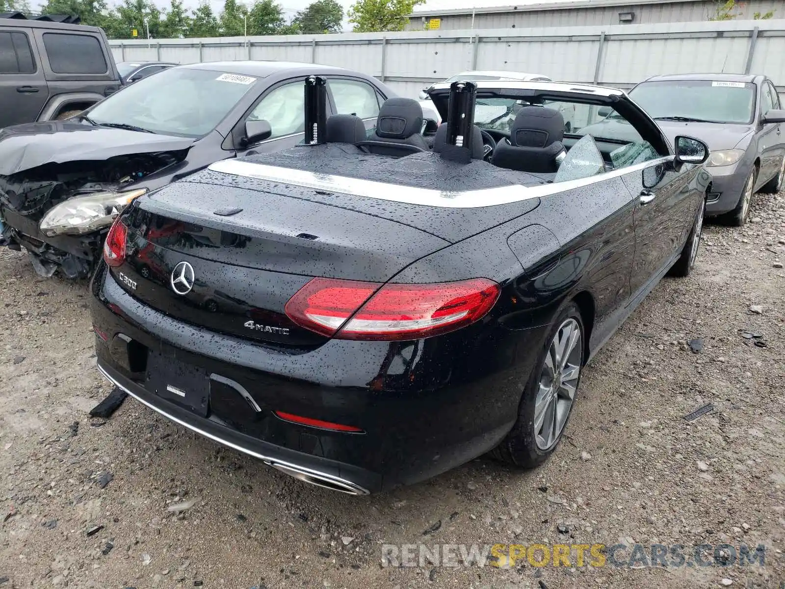 4 Photograph of a damaged car W1KWK8EB5MG029879 MERCEDES-BENZ C CLASS 2021