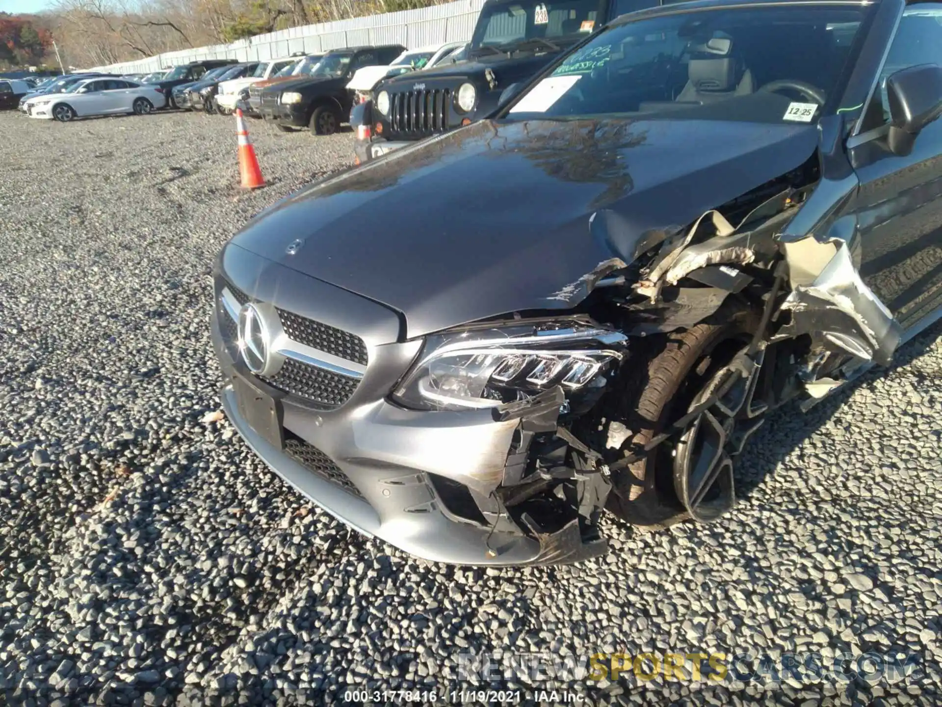 6 Photograph of a damaged car W1KWK8EB5MG063420 MERCEDES-BENZ C-CLASS 2021