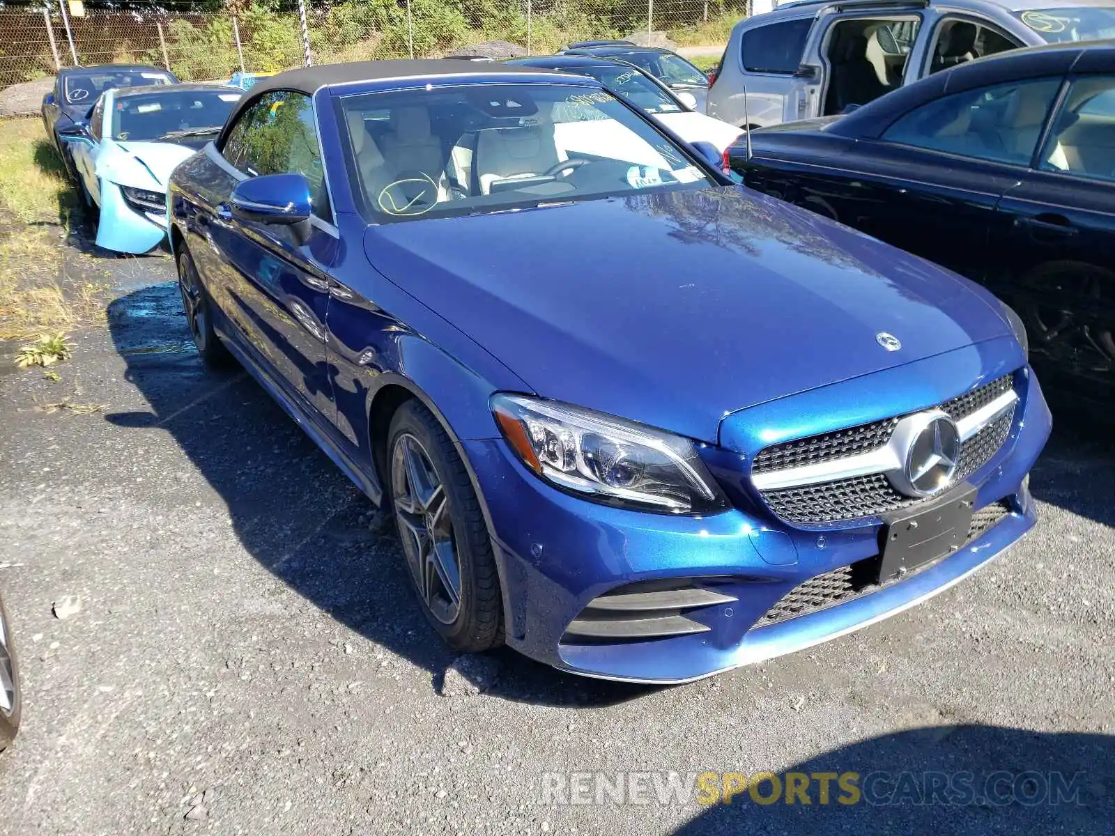 1 Photograph of a damaged car W1KWK8EB6MG098564 MERCEDES-BENZ C-CLASS 2021