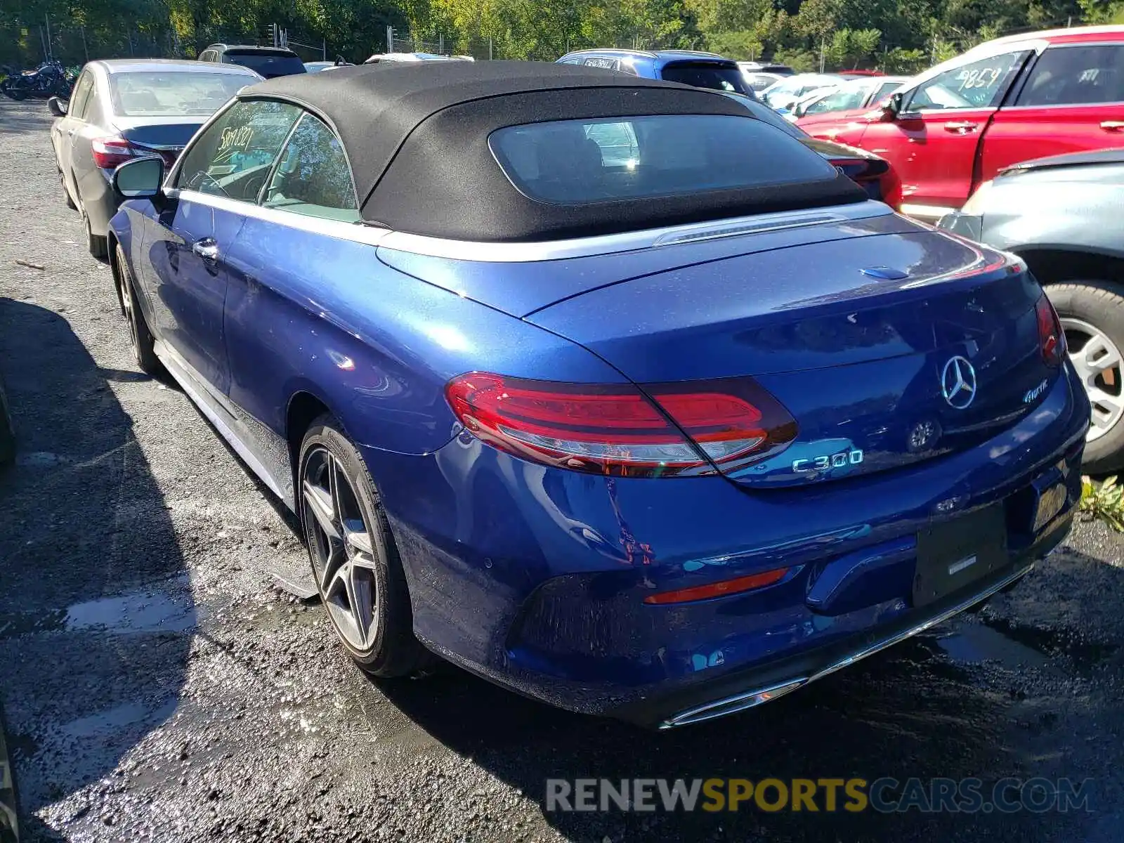 3 Photograph of a damaged car W1KWK8EB6MG098564 MERCEDES-BENZ C-CLASS 2021