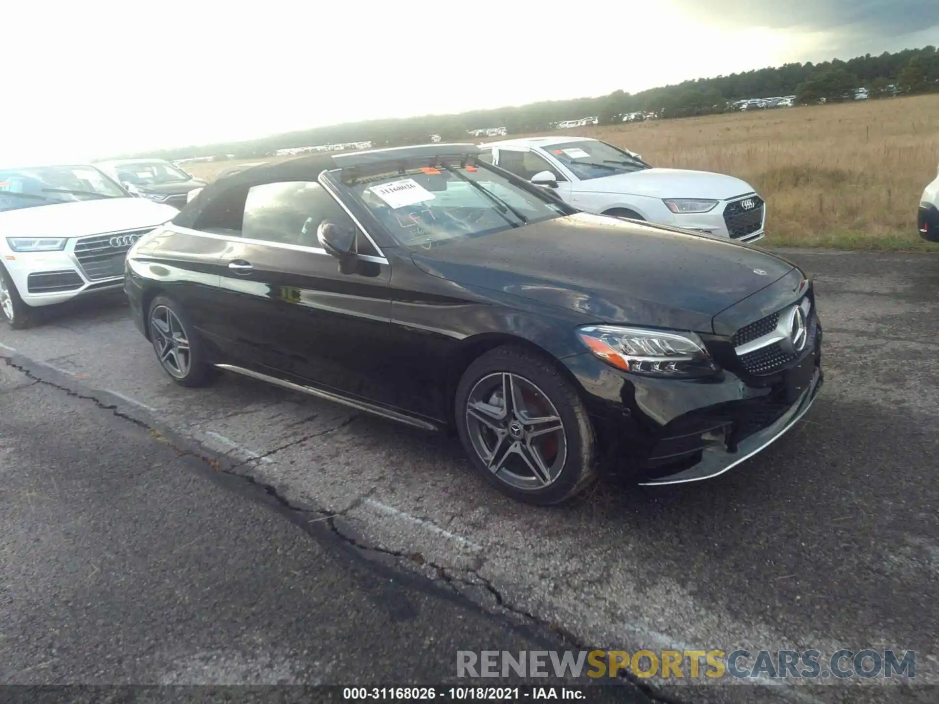 1 Photograph of a damaged car W1KWK8EBXMG094310 MERCEDES-BENZ C-CLASS 2021