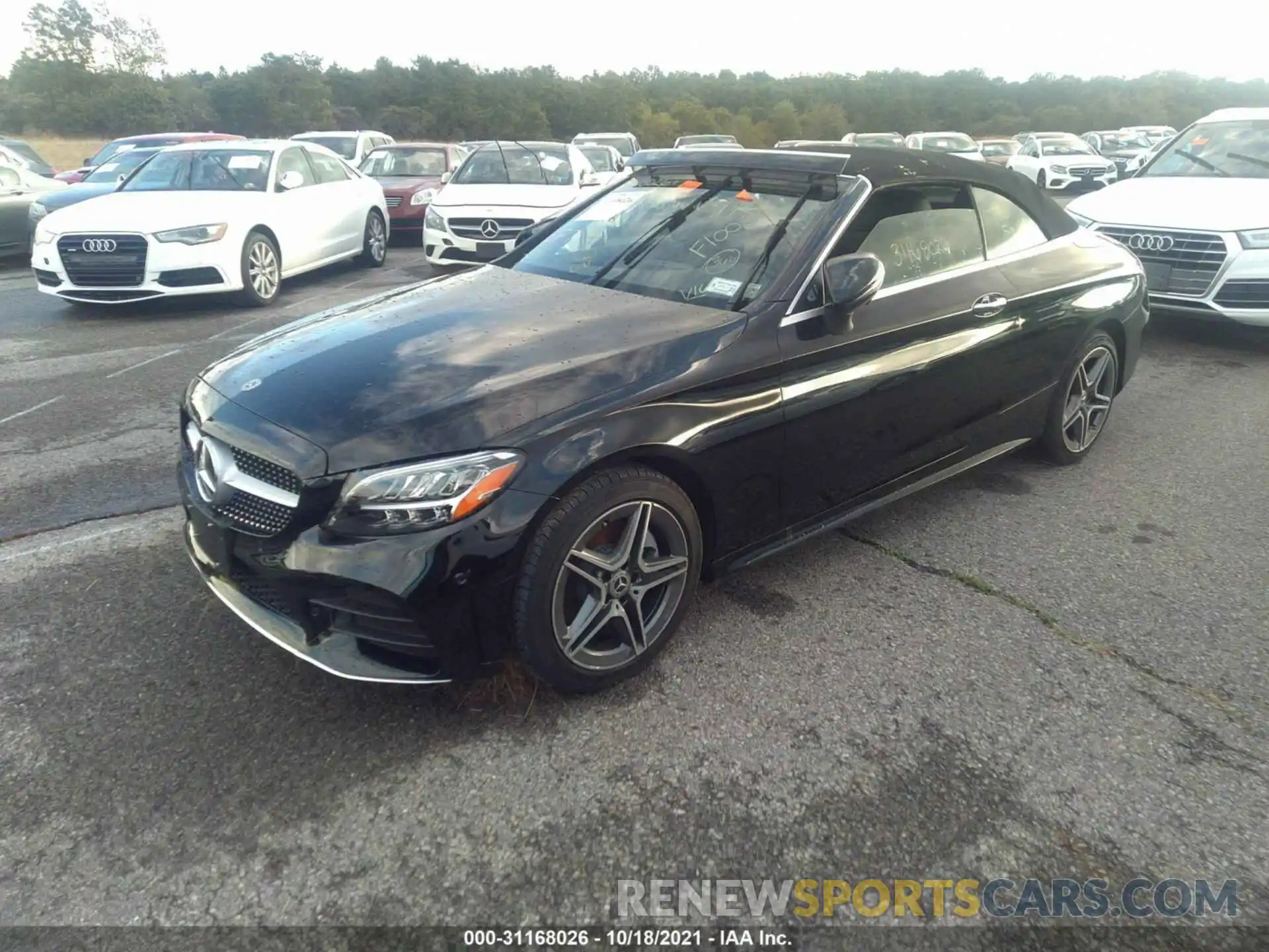 2 Photograph of a damaged car W1KWK8EBXMG094310 MERCEDES-BENZ C-CLASS 2021