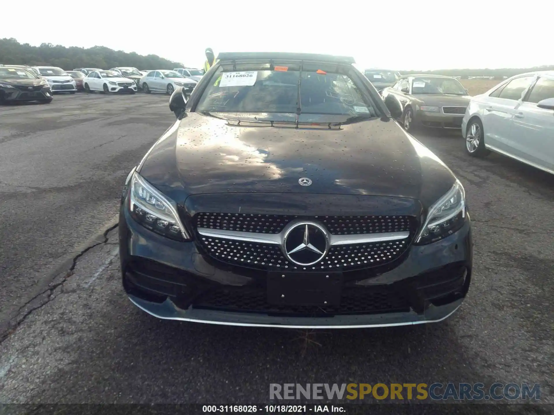 6 Photograph of a damaged car W1KWK8EBXMG094310 MERCEDES-BENZ C-CLASS 2021