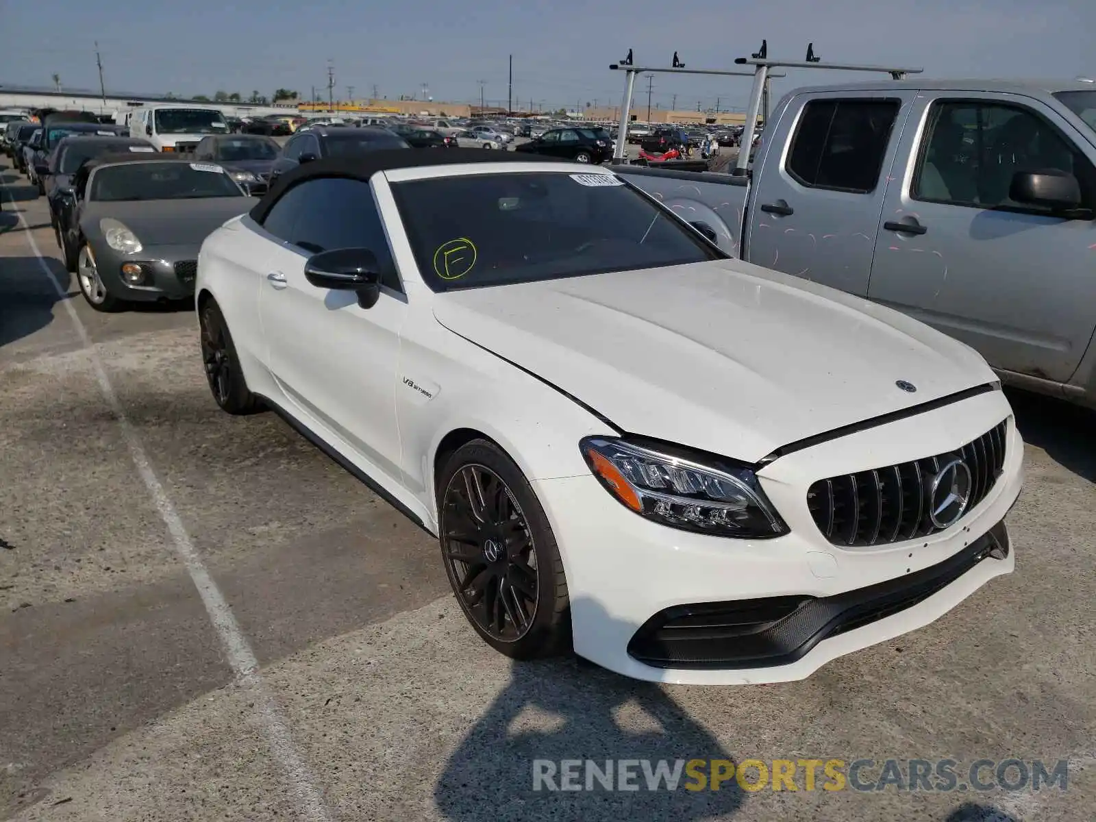 1 Photograph of a damaged car W1KWK8GB7MG093581 MERCEDES-BENZ C-CLASS 2021