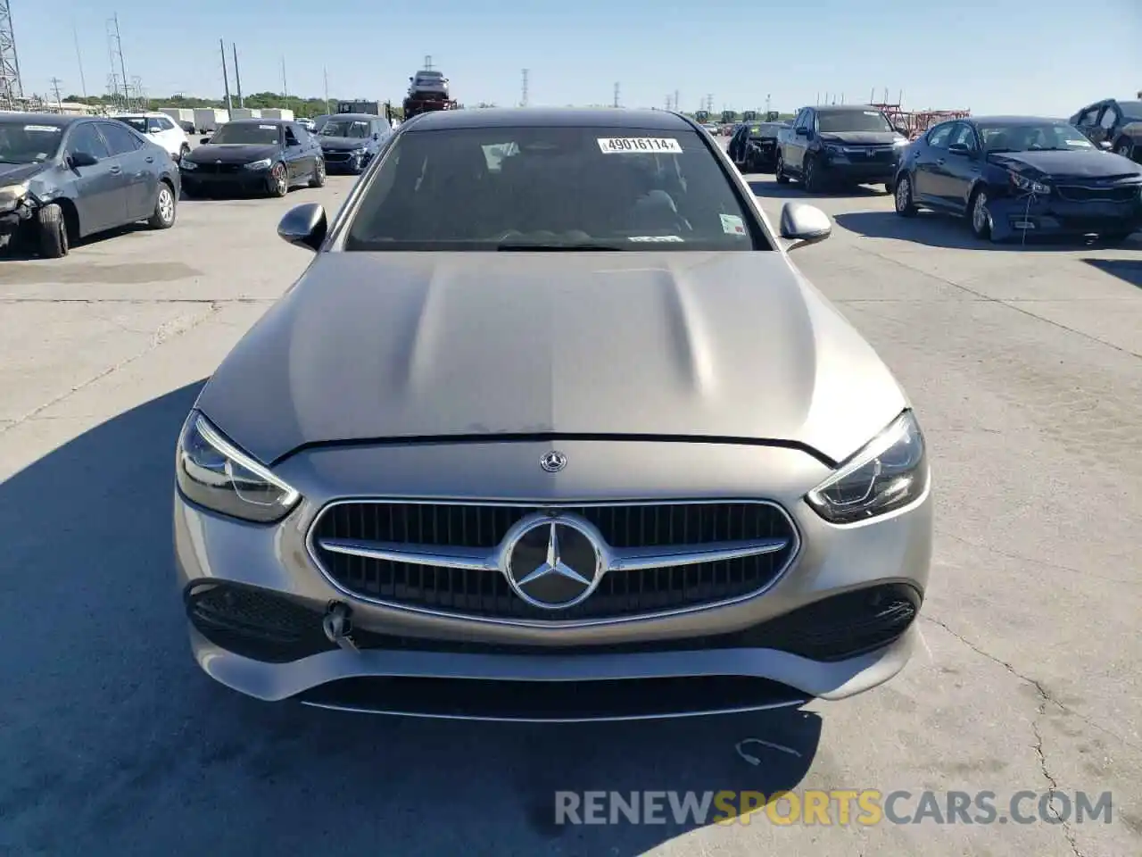 5 Photograph of a damaged car W1KAF4GB2NR045743 MERCEDES-BENZ C-CLASS 2022