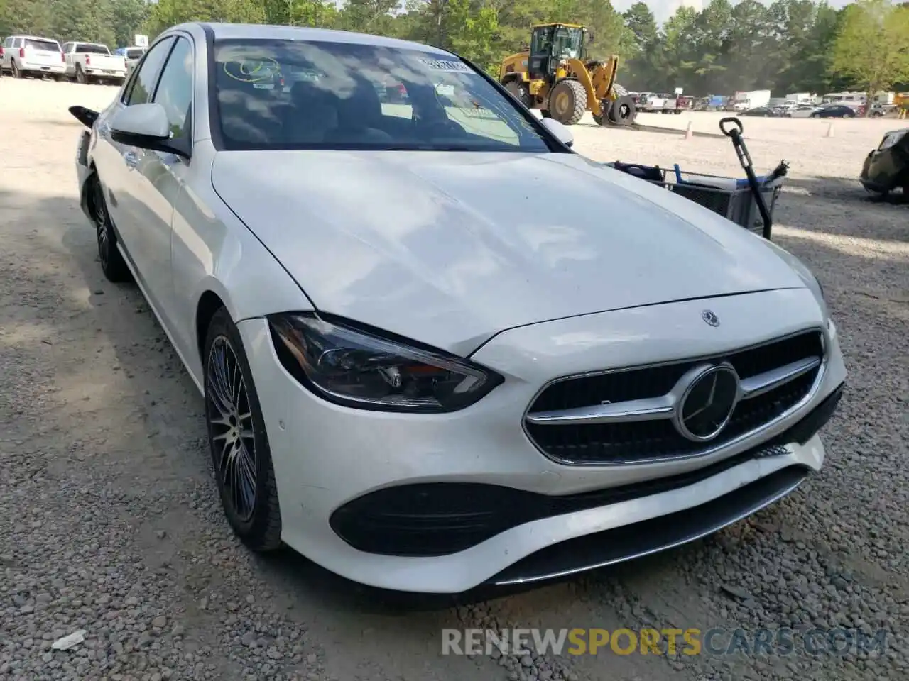 1 Photograph of a damaged car W1KAF4GB3NR018891 MERCEDES-BENZ C-CLASS 2022