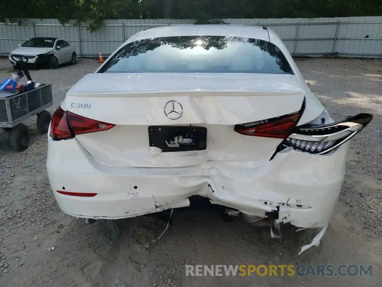 9 Photograph of a damaged car W1KAF4GB3NR018891 MERCEDES-BENZ C-CLASS 2022