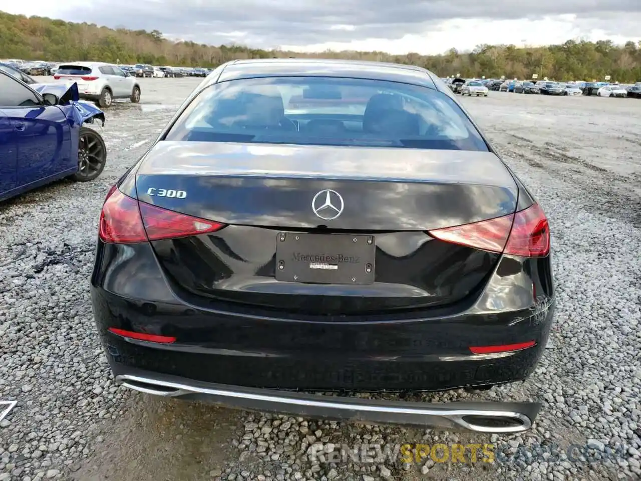 6 Photograph of a damaged car W1KAF4GB5NR067235 MERCEDES-BENZ C-CLASS 2022