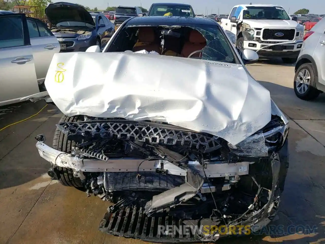 9 Photograph of a damaged car W1KAF4GB6NR018464 MERCEDES-BENZ C-CLASS 2022