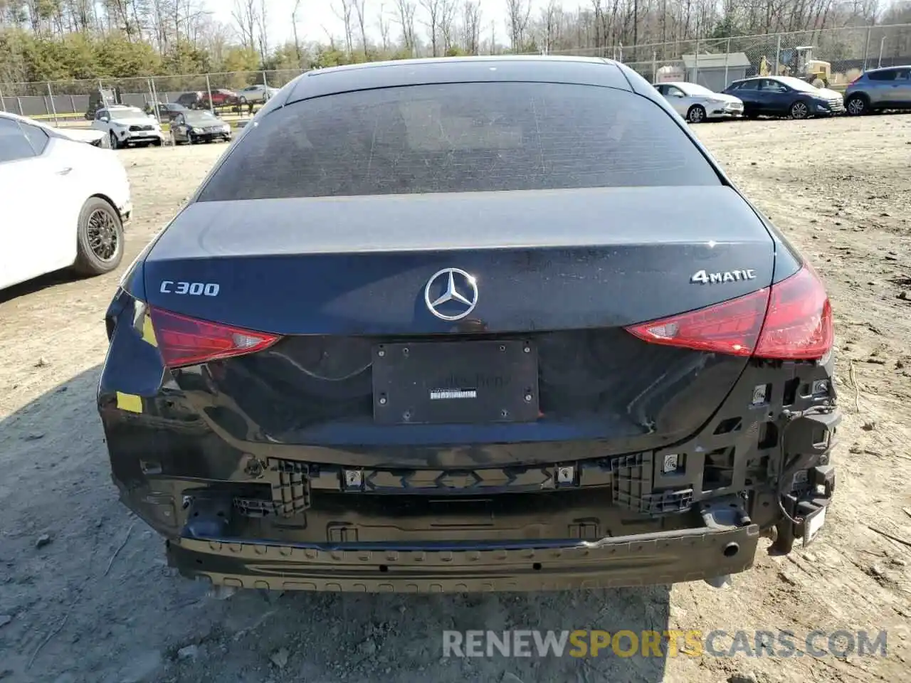 6 Photograph of a damaged car W1KAF4HB0NR040653 MERCEDES-BENZ C-CLASS 2022