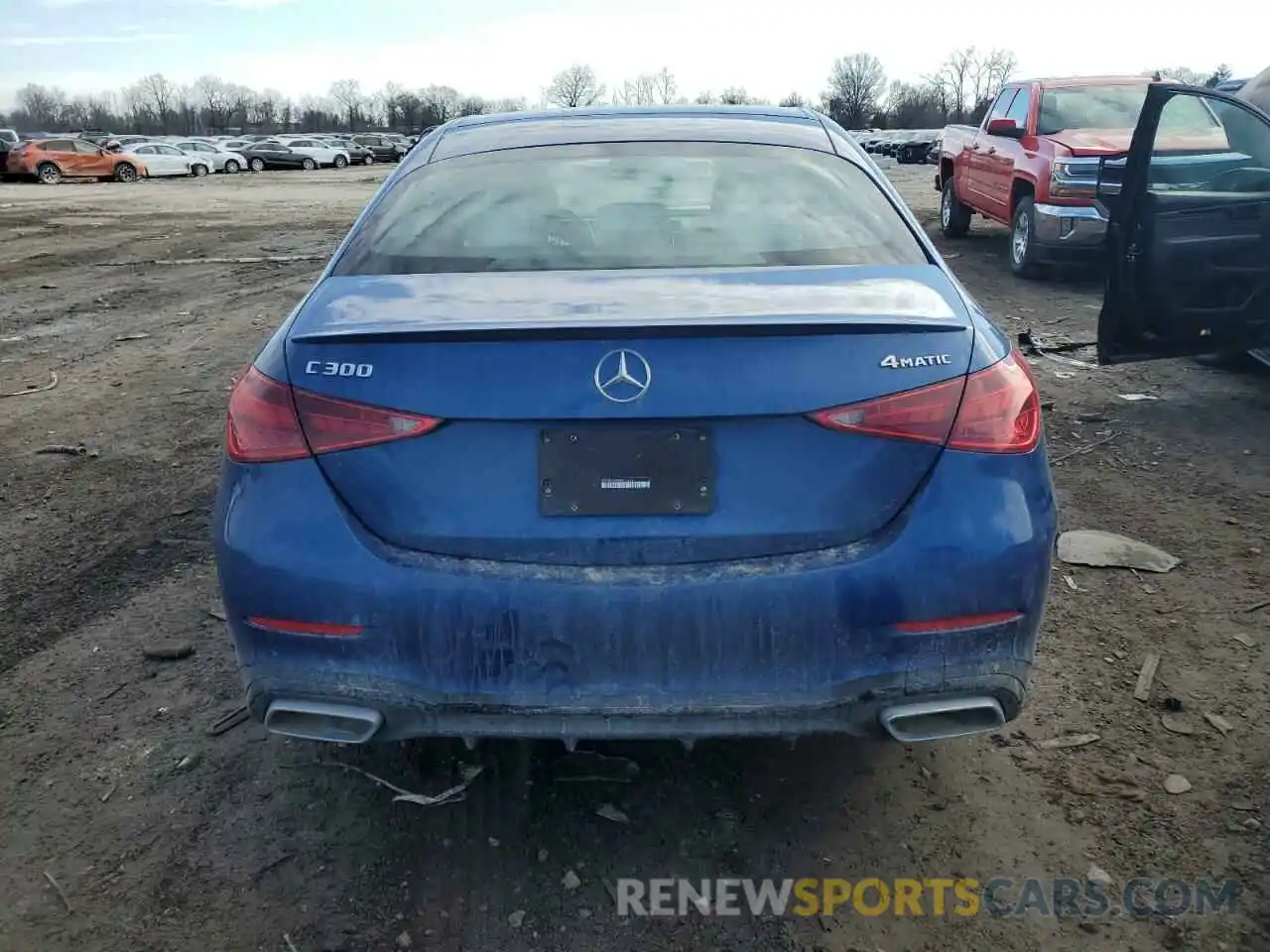 6 Photograph of a damaged car W1KAF4HB3NR012426 MERCEDES-BENZ C-CLASS 2022