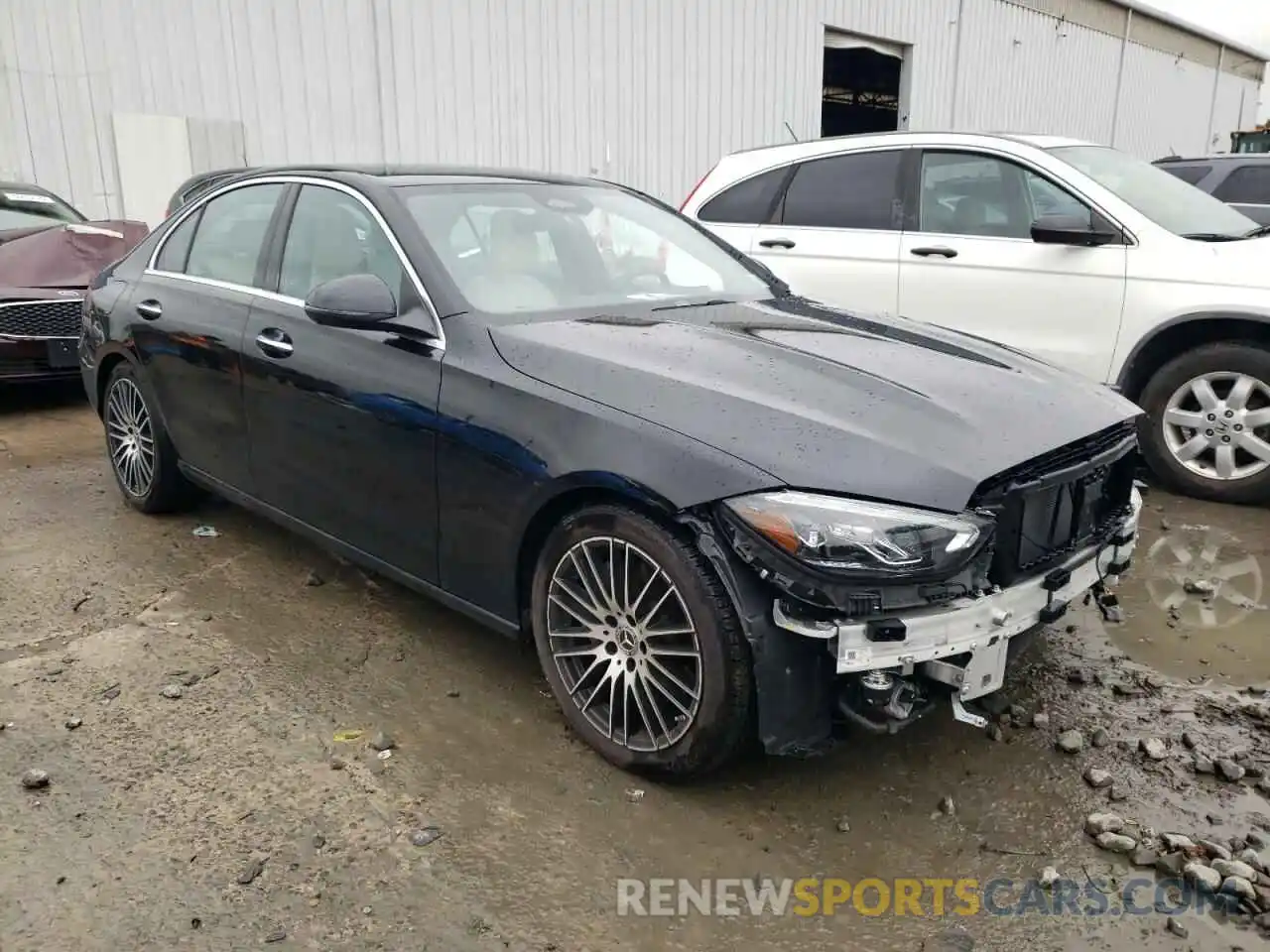 1 Photograph of a damaged car W1KAF4HB4NR019224 MERCEDES-BENZ C-CLASS 2022