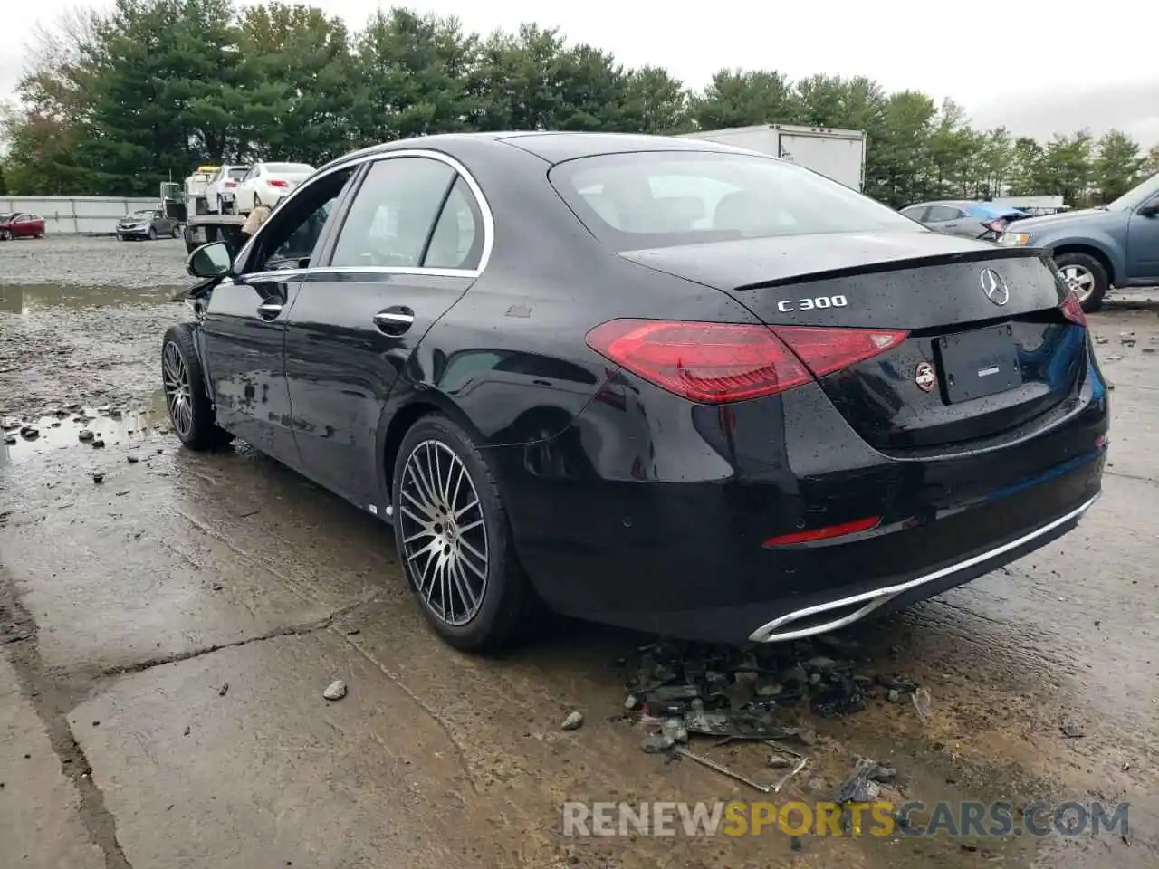 3 Photograph of a damaged car W1KAF4HB4NR019224 MERCEDES-BENZ C-CLASS 2022