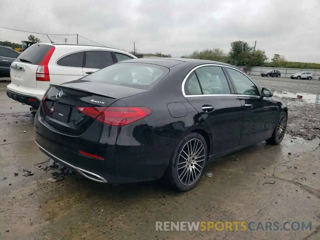 4 Photograph of a damaged car W1KAF4HB4NR019224 MERCEDES-BENZ C-CLASS 2022