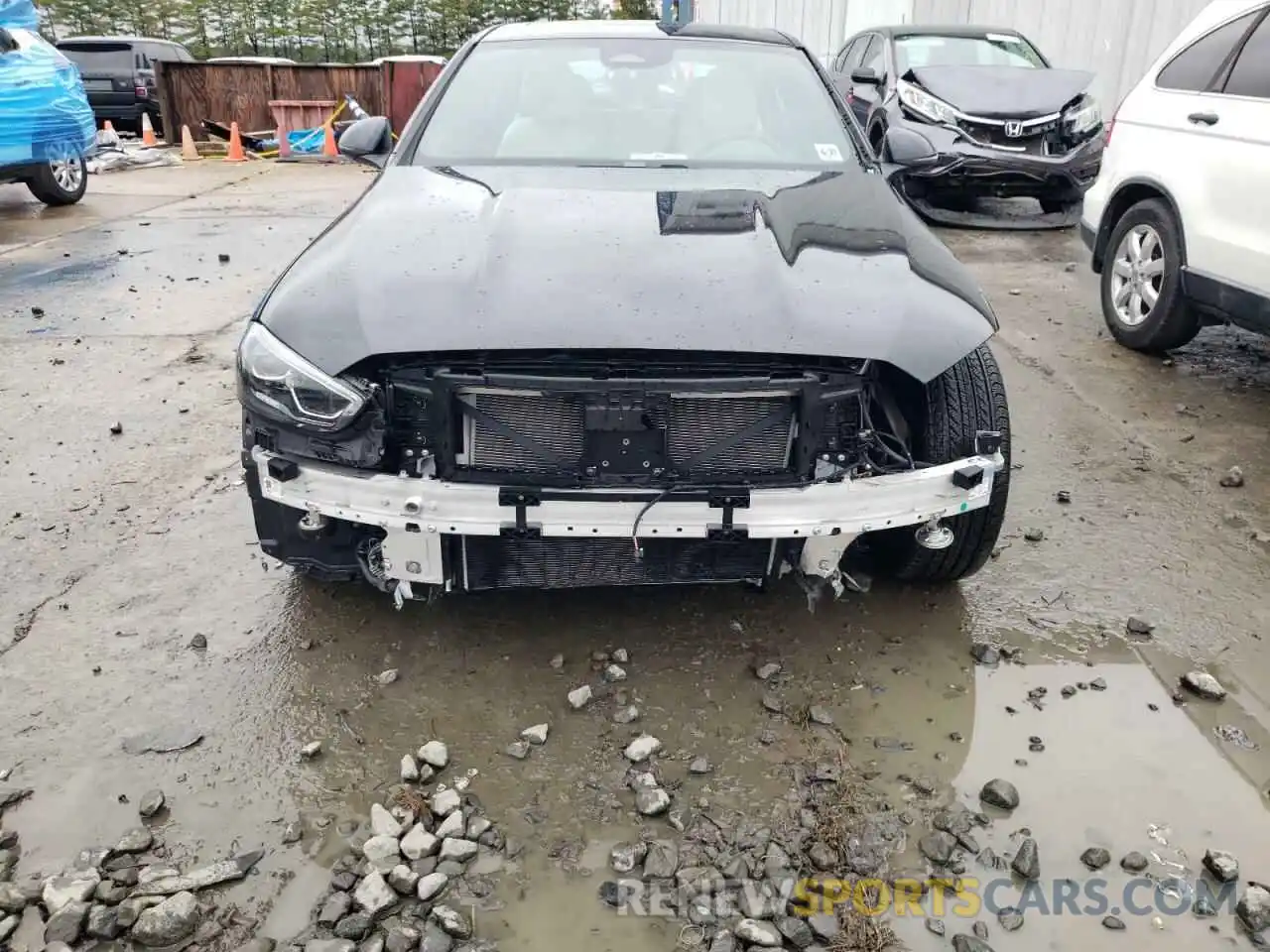 9 Photograph of a damaged car W1KAF4HB4NR019224 MERCEDES-BENZ C-CLASS 2022