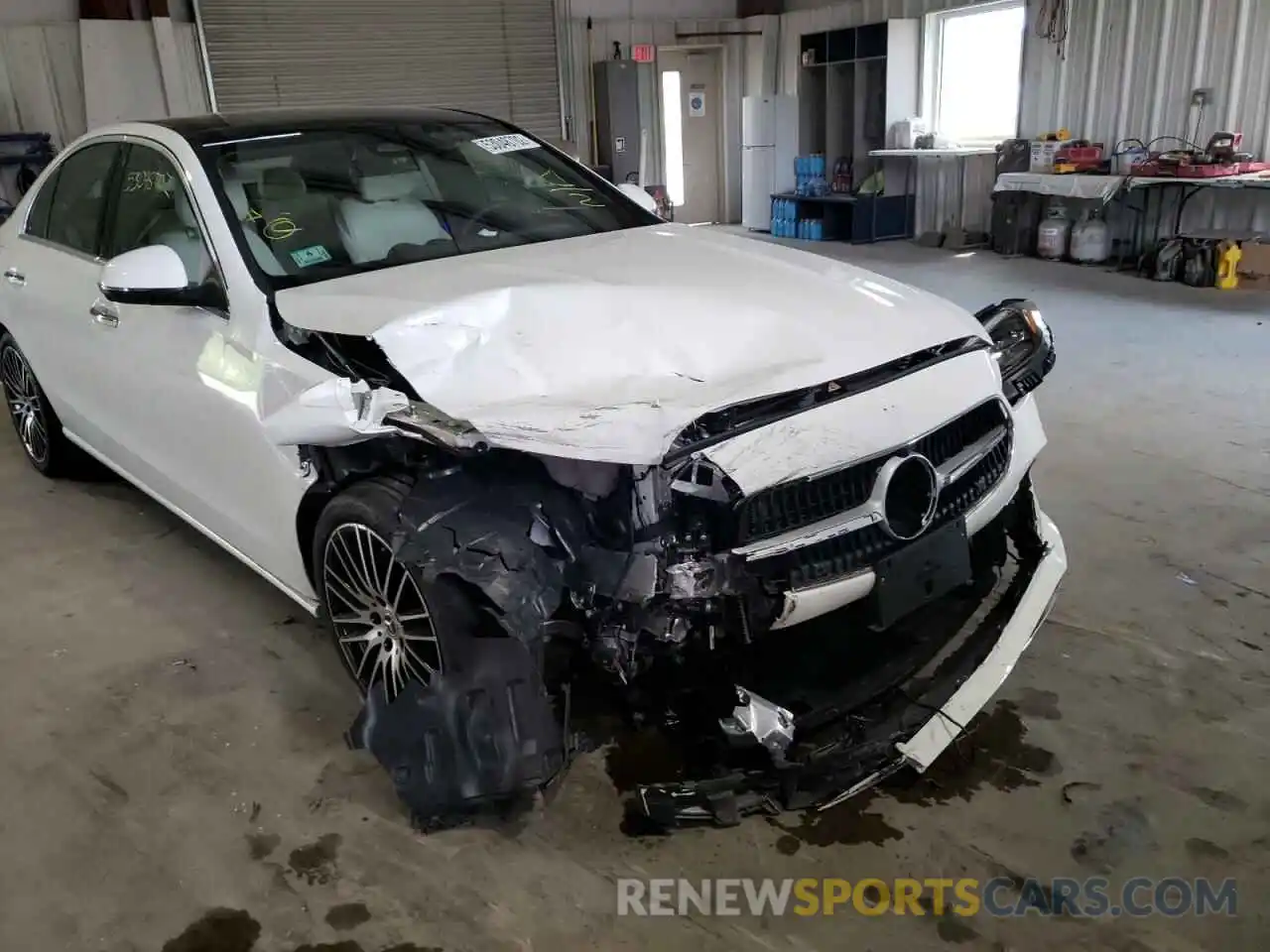 9 Photograph of a damaged car W1KAF4HB4NR050361 MERCEDES-BENZ C-CLASS 2022