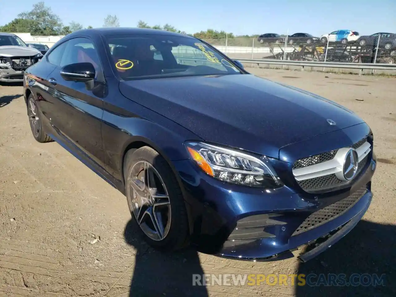 1 Photograph of a damaged car W1KWJ6EB0NG109311 MERCEDES-BENZ C-CLASS 2022