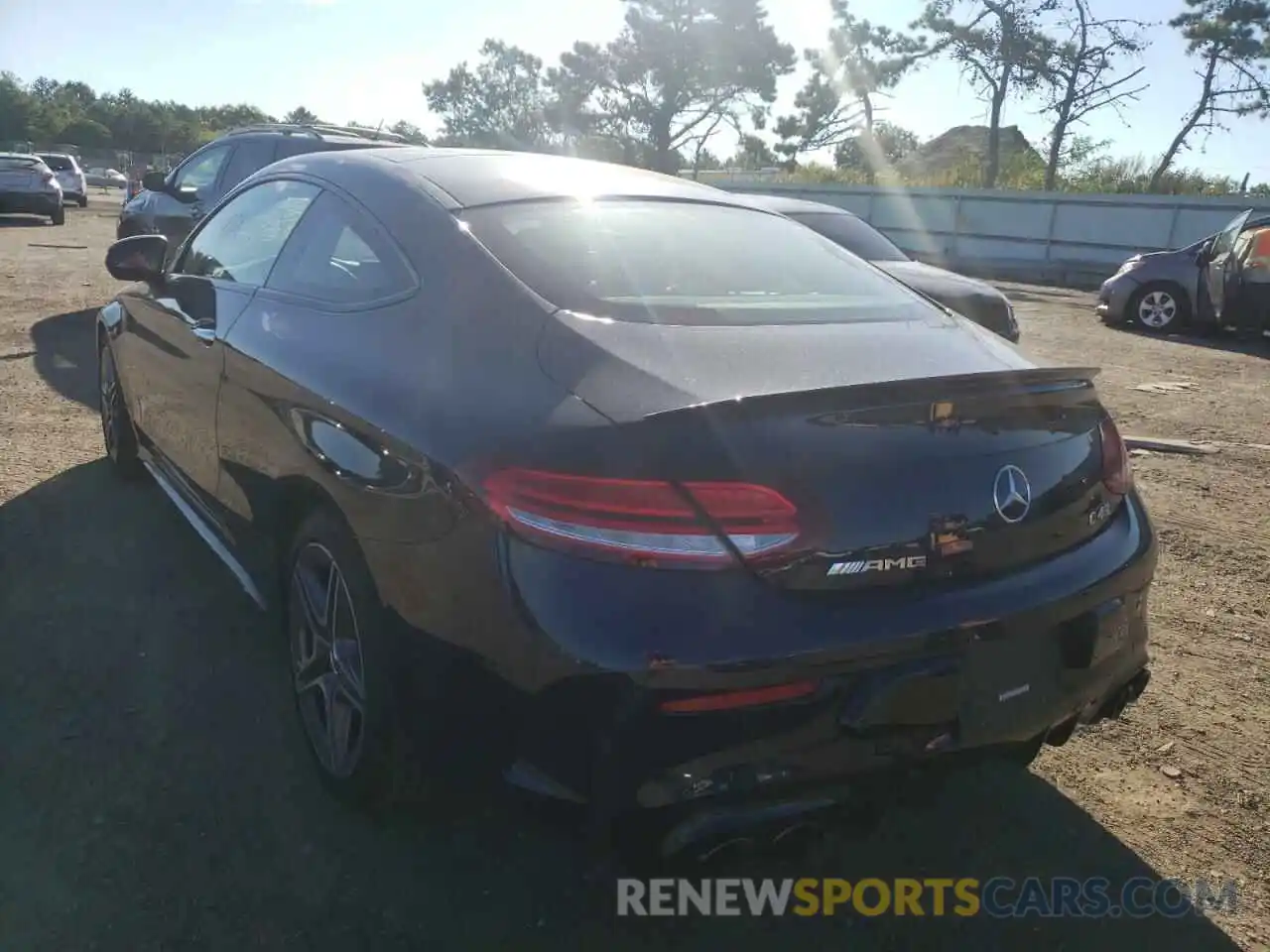 3 Photograph of a damaged car W1KWJ6EB0NG109311 MERCEDES-BENZ C-CLASS 2022