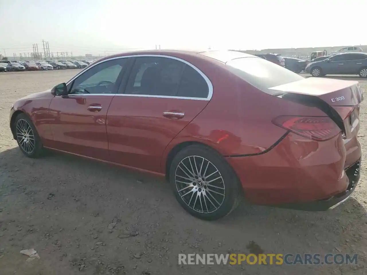 2 Photograph of a damaged car W1KAF4GB3PR095182 MERCEDES-BENZ C-CLASS 2023