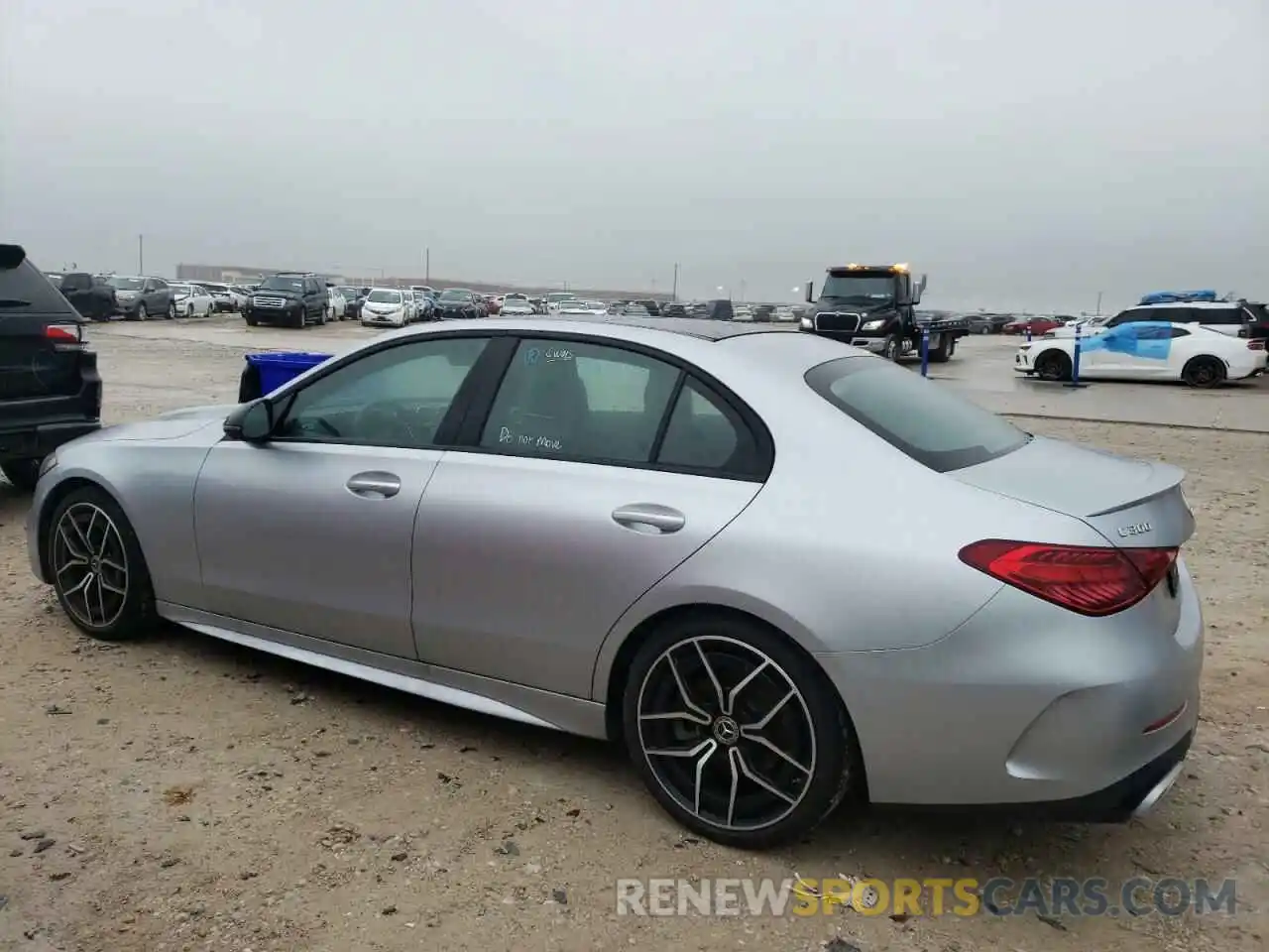 2 Photograph of a damaged car W1KAF4GB4PR072235 MERCEDES-BENZ C-CLASS 2023