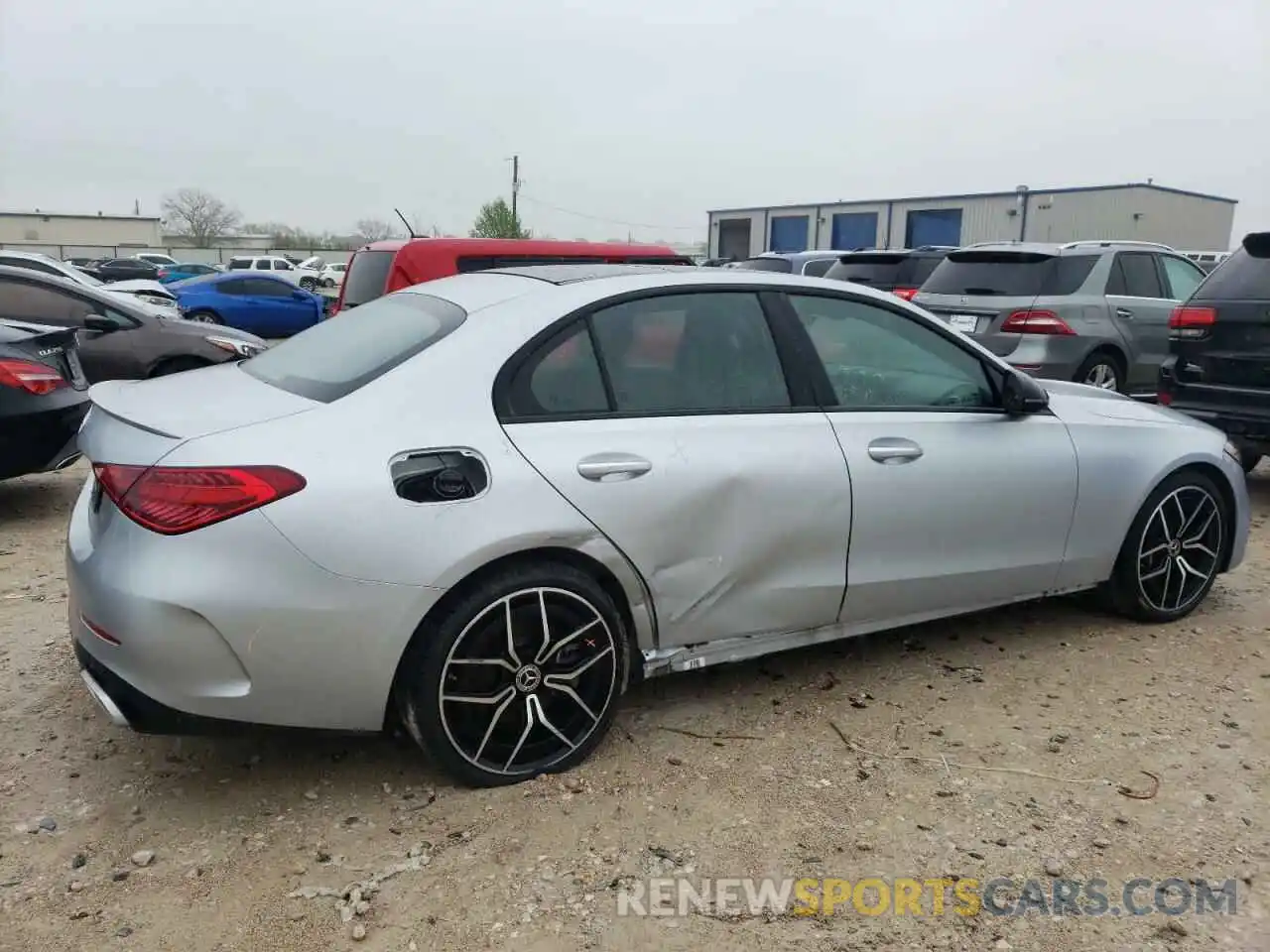 3 Photograph of a damaged car W1KAF4GB4PR072235 MERCEDES-BENZ C-CLASS 2023